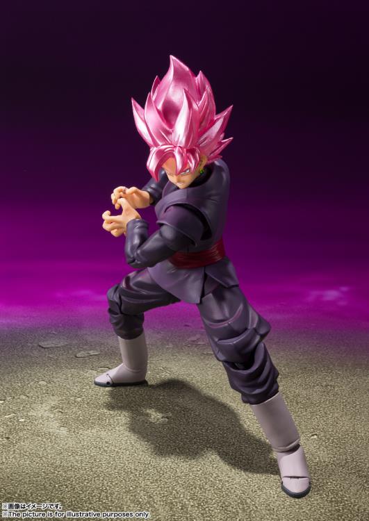 Dragon Ball Super S.H.Figuarts Goku Black (Super Saiyan Rose) Action Figure (2nd Reissue) - view 2