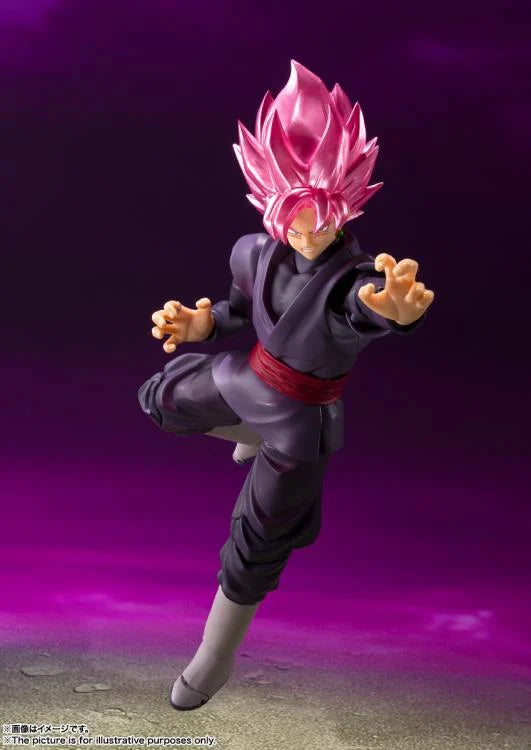 Dragon Ball Super S.H.Figuarts Goku Black (Super Saiyan Rose) Action Figure (2nd Reissue) - view 5