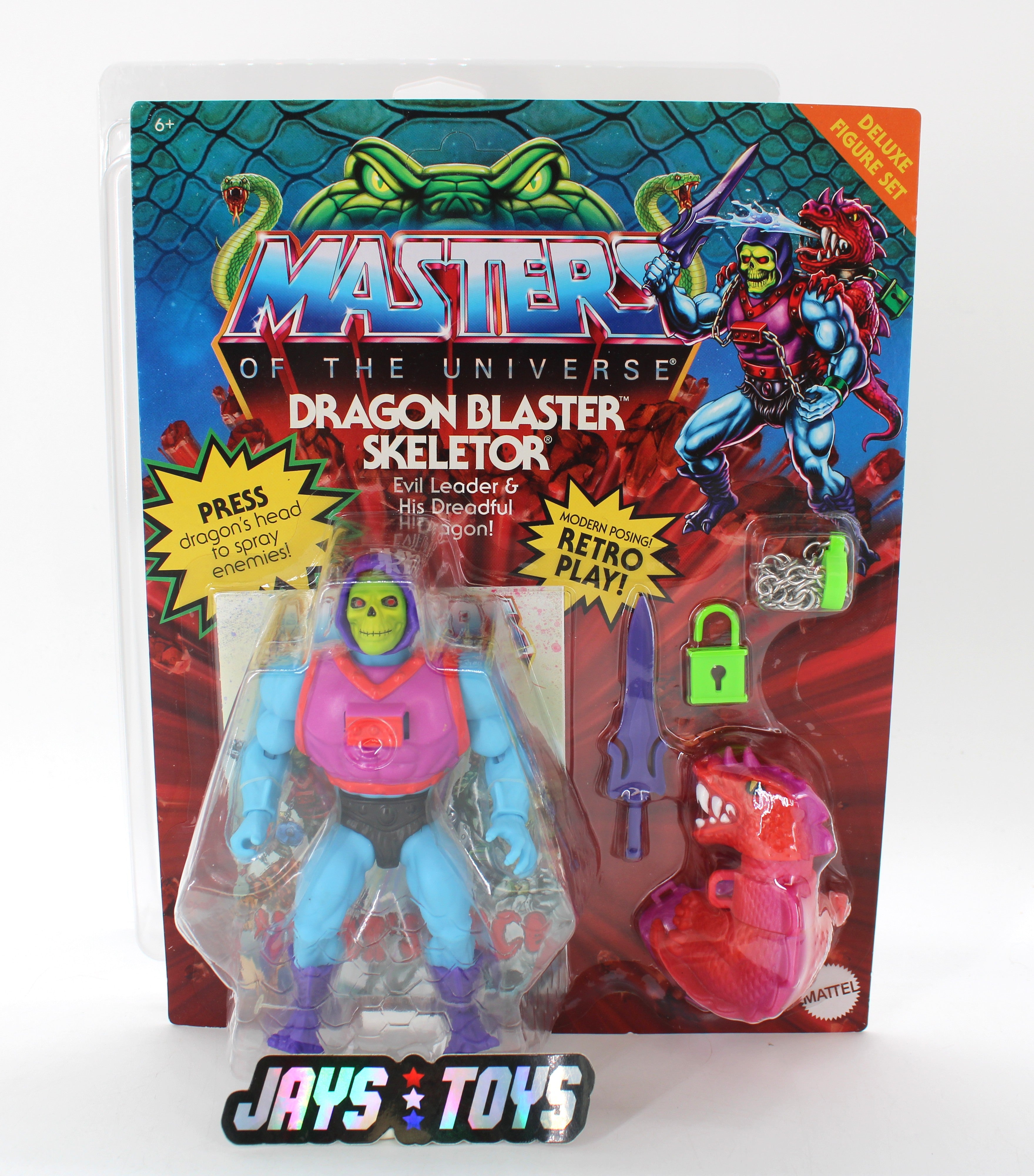 Masters of the Universe Origins Dragon Blaster Skeletor Action Figure (2022) product image