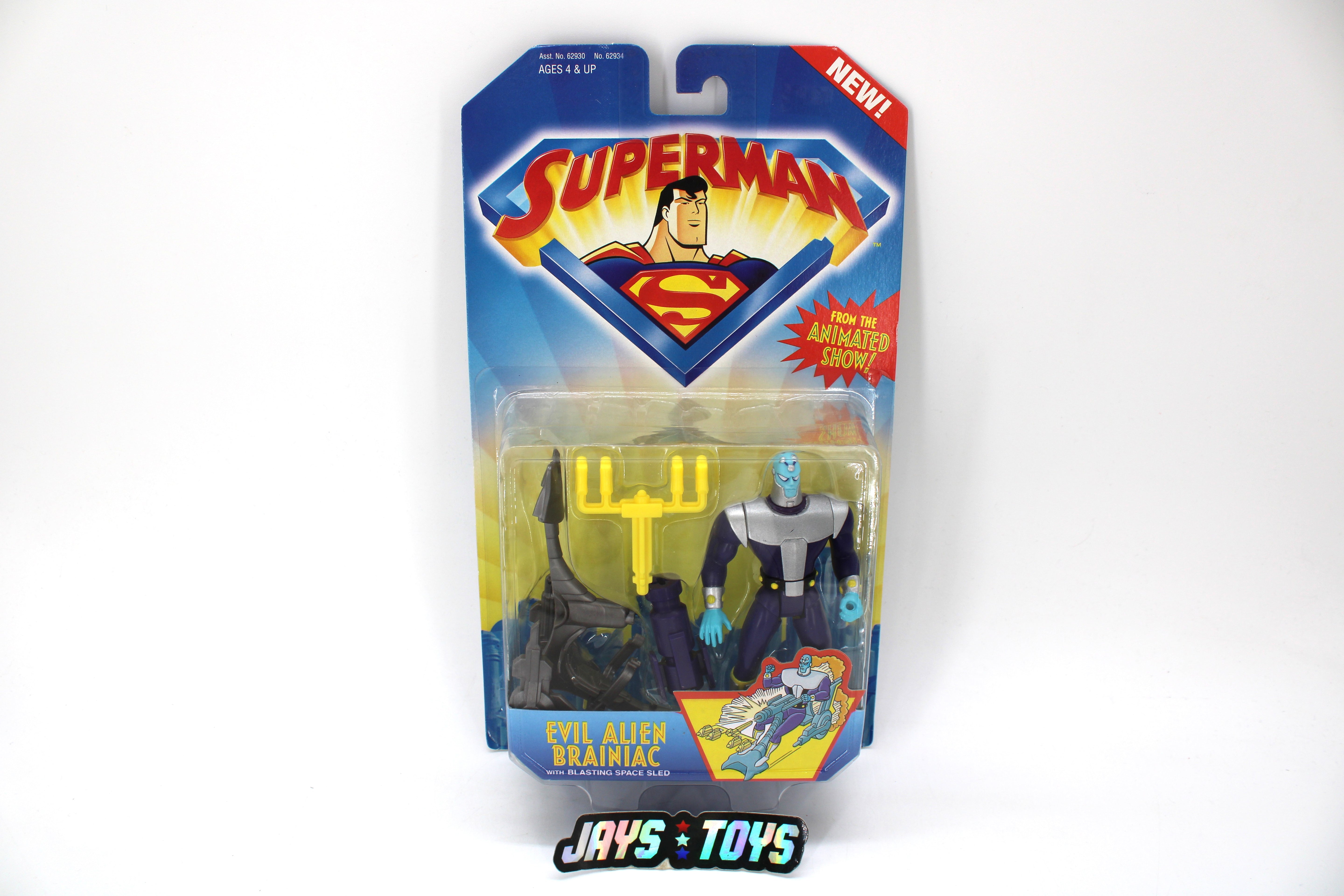 Superman The Animated Series Evil Alien Brainiac Action Figure (1996) product image