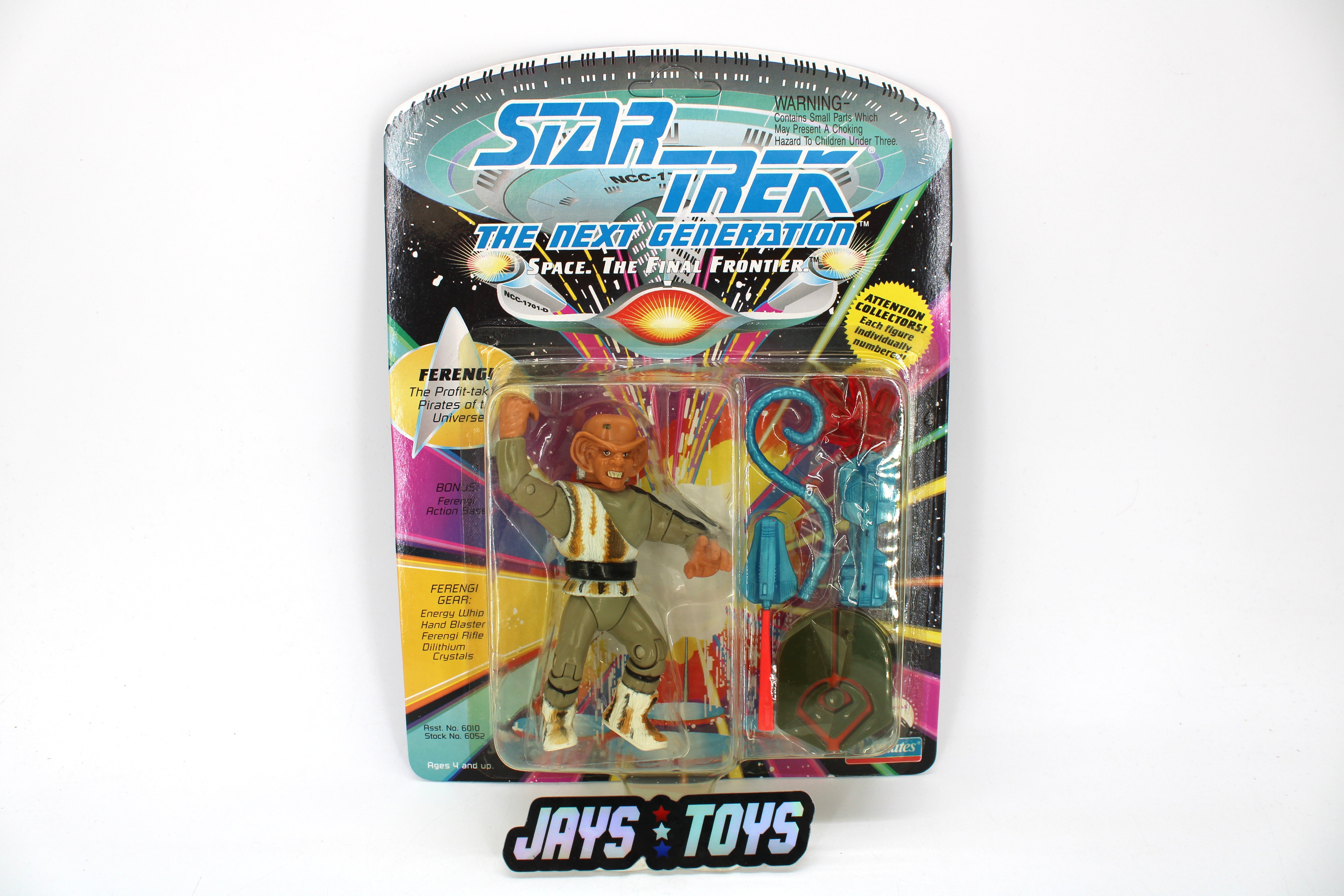 Playmates Toys Star Trek The Next Generation Ferengi Action Figure (1992) product image
