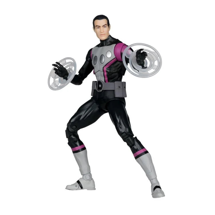 McFarlane DC Multiverse Cosmic Boy 7-inch action figure articulation and detail view