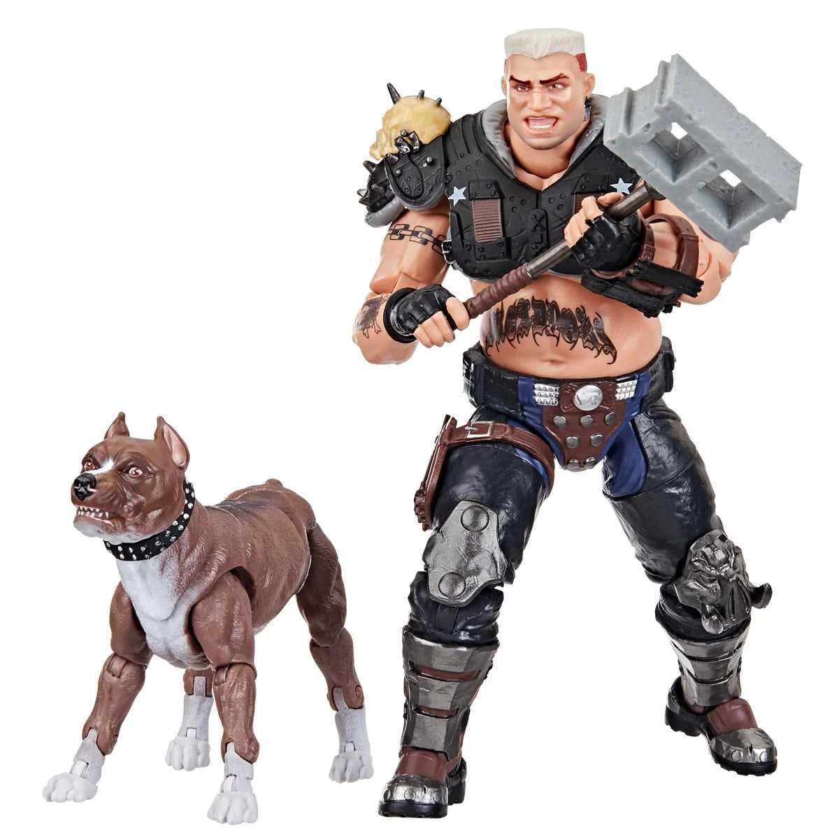 Dreadnok Road Pig and Rawkus Pet Dog Pit Bull Figure Set G.I. Joe: Classified Series
