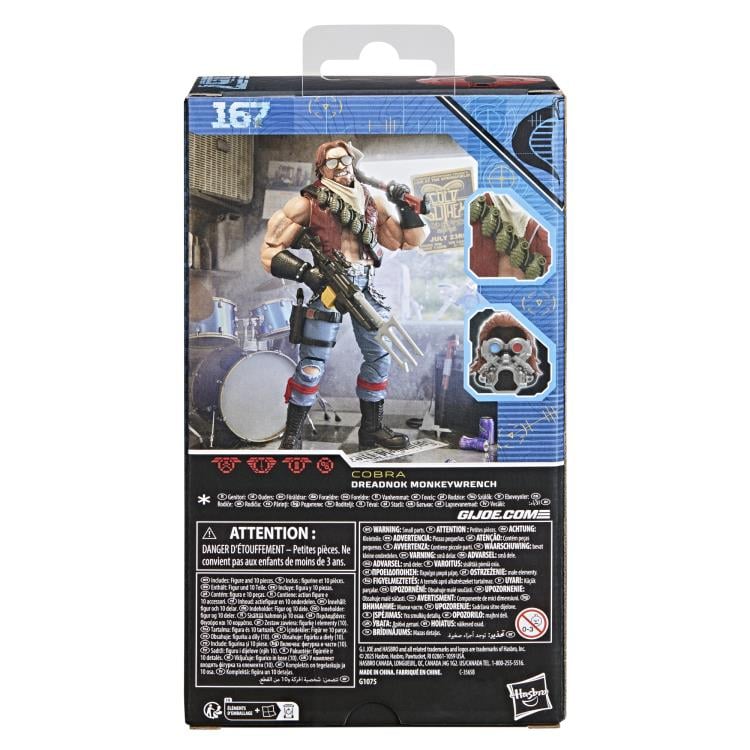 Dreadnok Monkeywrench G.I. Joe Classified Series #167 Action Figure