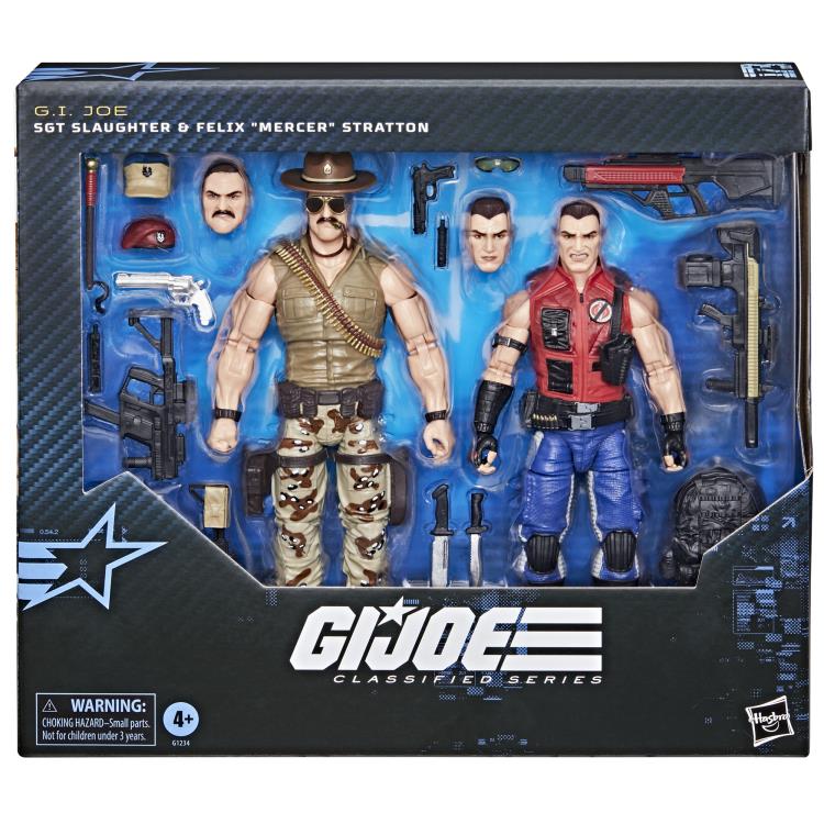 Sgt. Slaughter & Felix "Mercer" Stratton G.I. Joe Classified Series #173 Action Figure Two-Pack