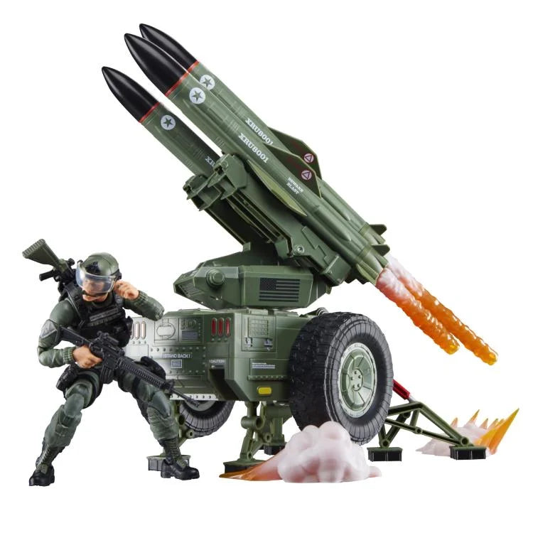 Clayton "Hawk" Abernathy with M.M.S. (Mobile Missile System) G.I. Joe Classified Series #182 Action Figure Set