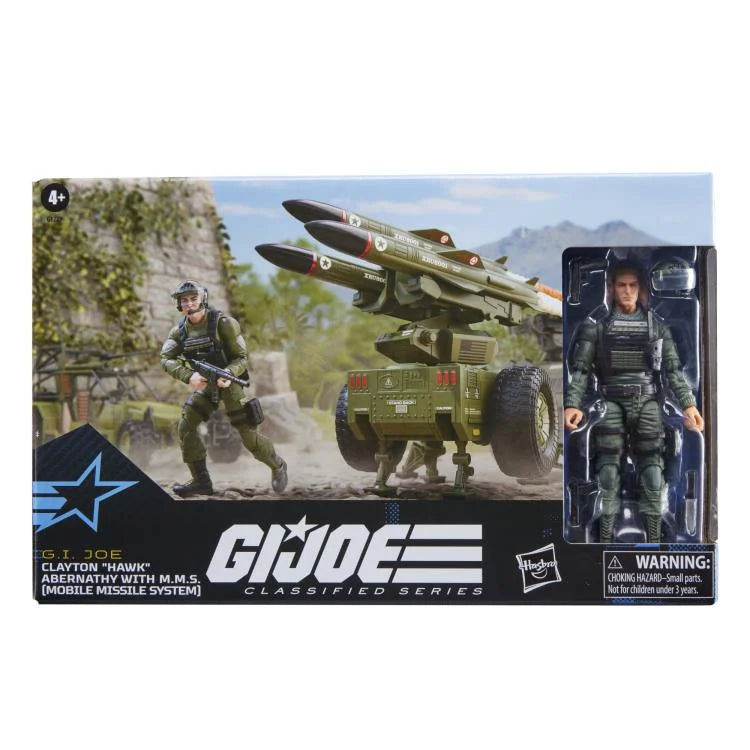 Clayton "Hawk" Abernathy with M.M.S. (Mobile Missile System) G.I. Joe Classified Series #182 Action Figure Set