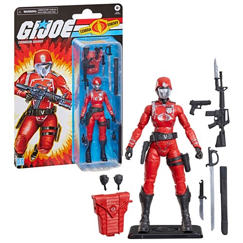 G.I. Joe Classified Series Retro Cardback Crimson Guard 6-Inch Action Figure - view 13
