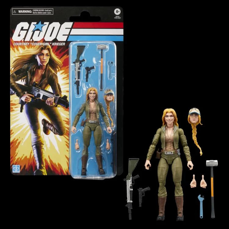 Courtney "Cover Girl" Krieger G.I. Joe Classified Series Retro Collection Action Figure
