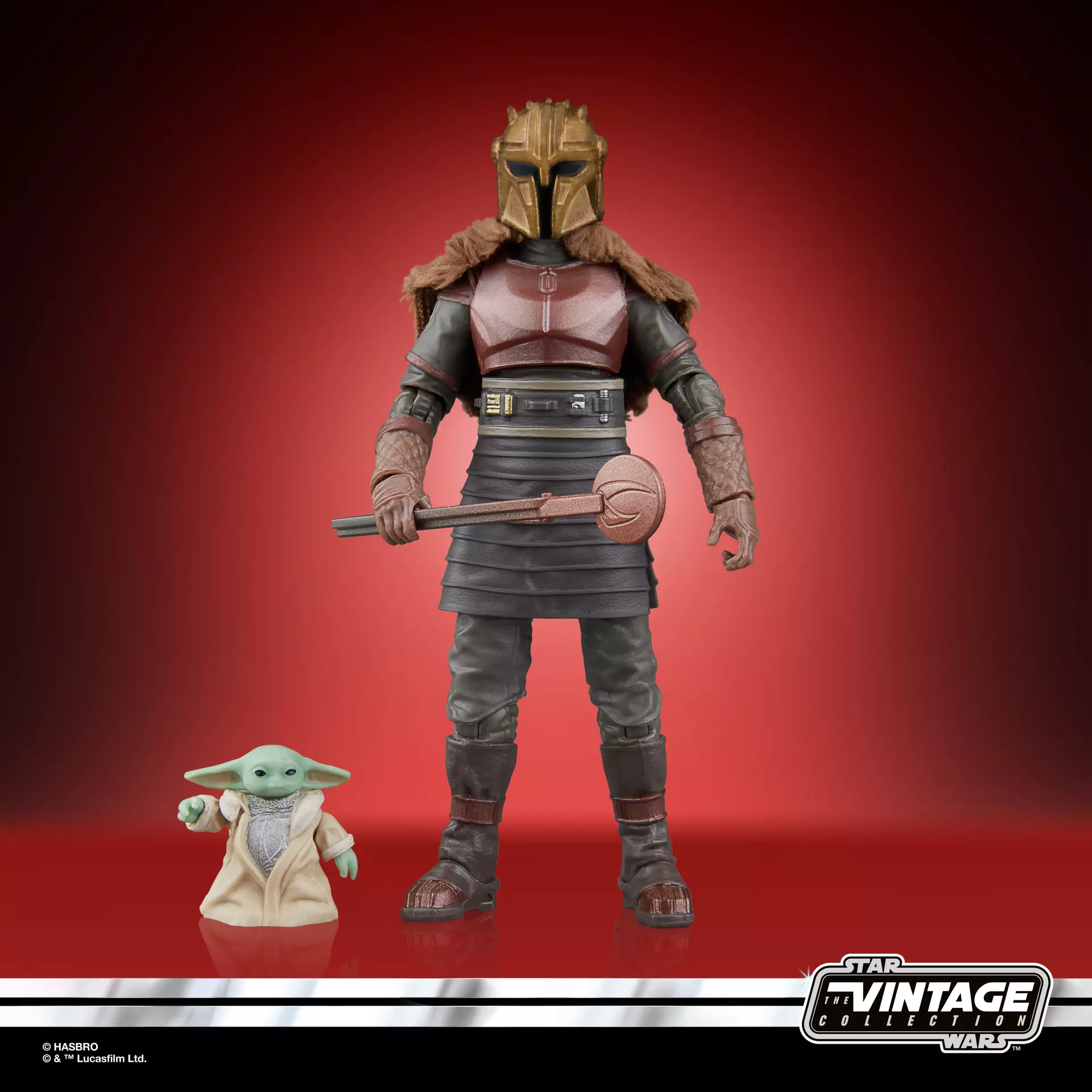 The Armorer's Forge Playset with Action Figures (The Mandalorian) - Star Wars The Vintage Collection