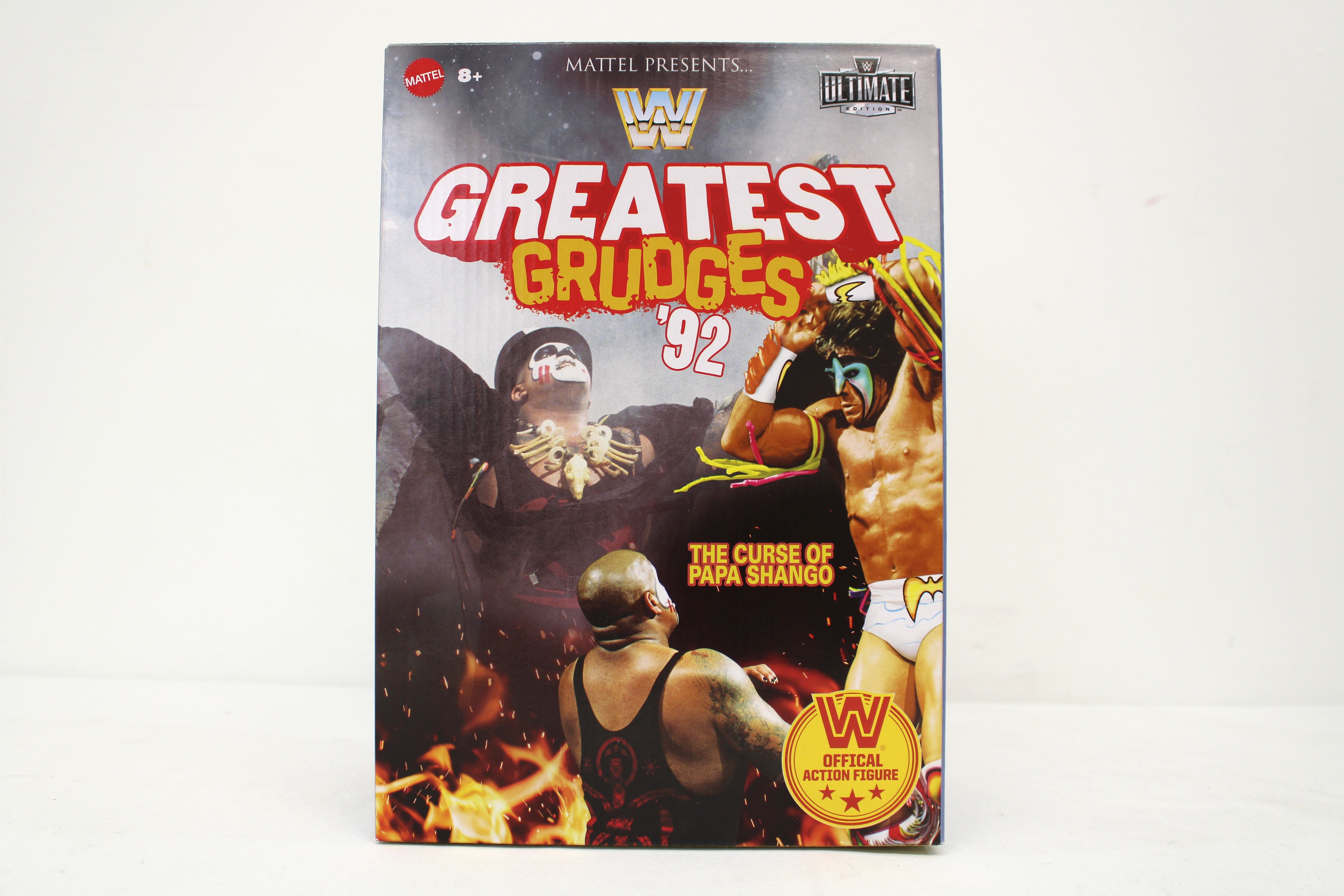WWE Ultimate Edition Greatest Grudges '92 Ultimate Warrior & Papa Shango Action Figures (2024 Mattel) - view 14