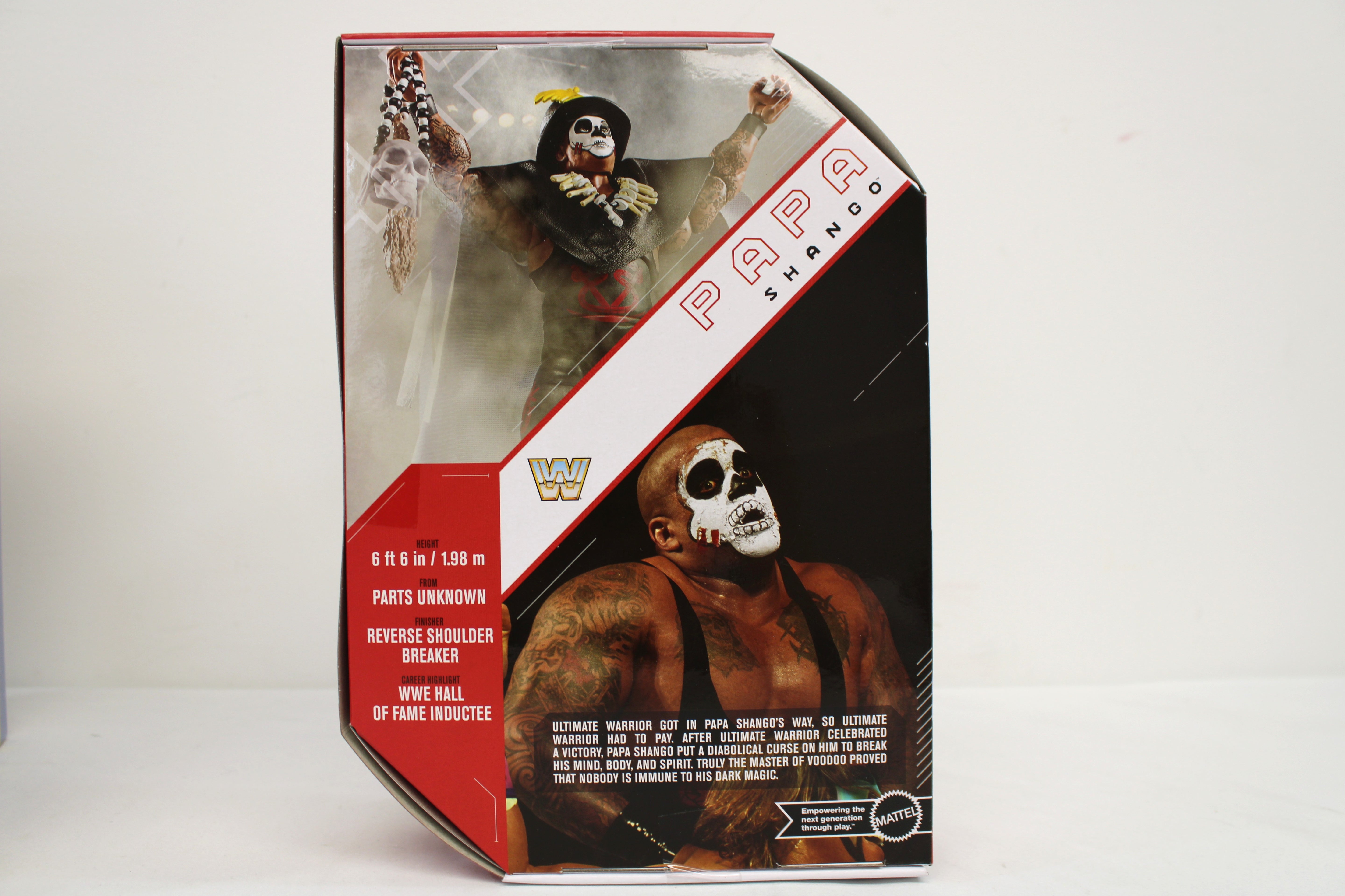WWE Ultimate Edition Greatest Grudges '92 Ultimate Warrior & Papa Shango Action Figures (2024 Mattel) - view 3