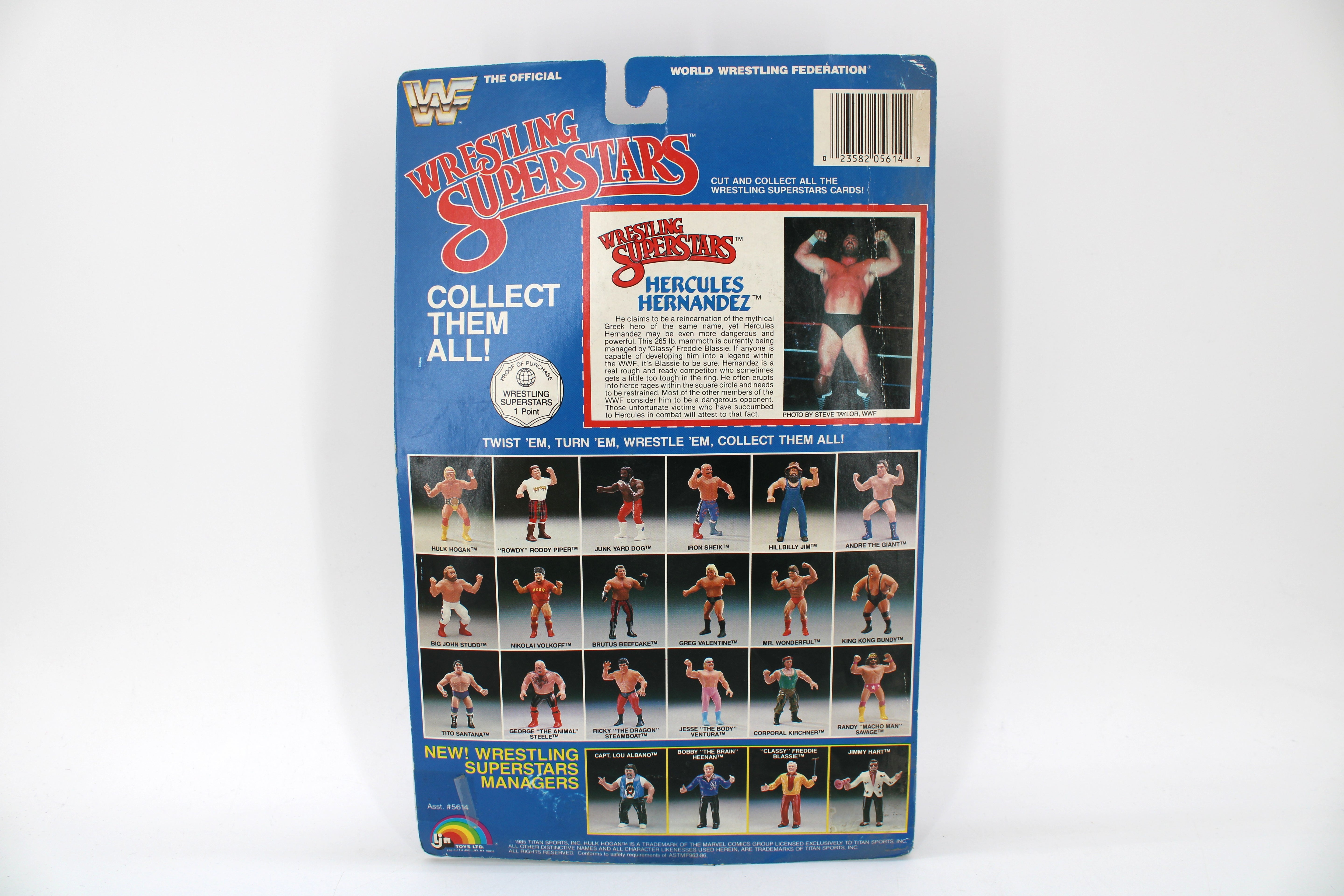 Wrestling Superstars Hercules Hernandez Action Figure (1985) - view 2