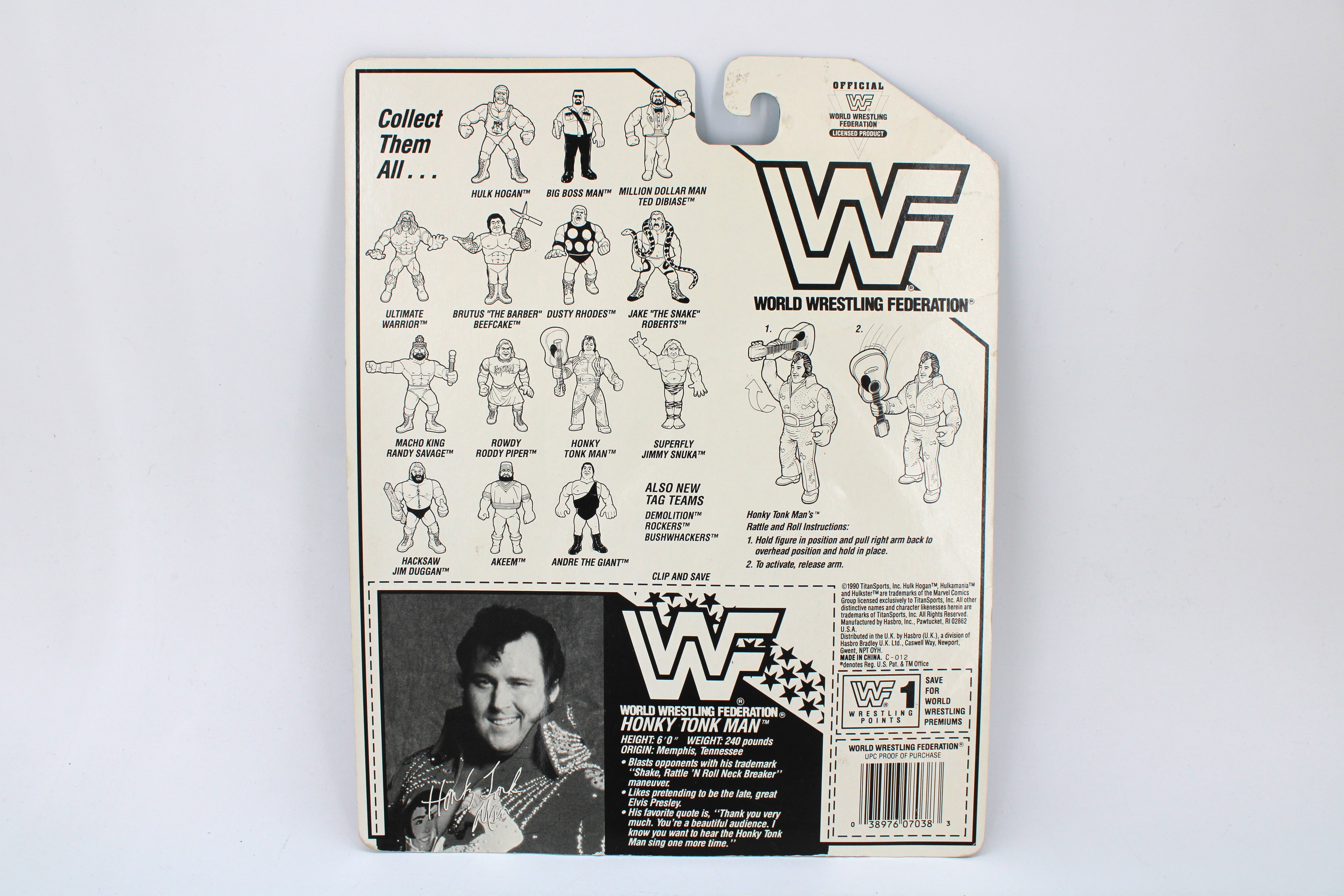WWF Honky Tonk Man Action Figure (1990) - view 2