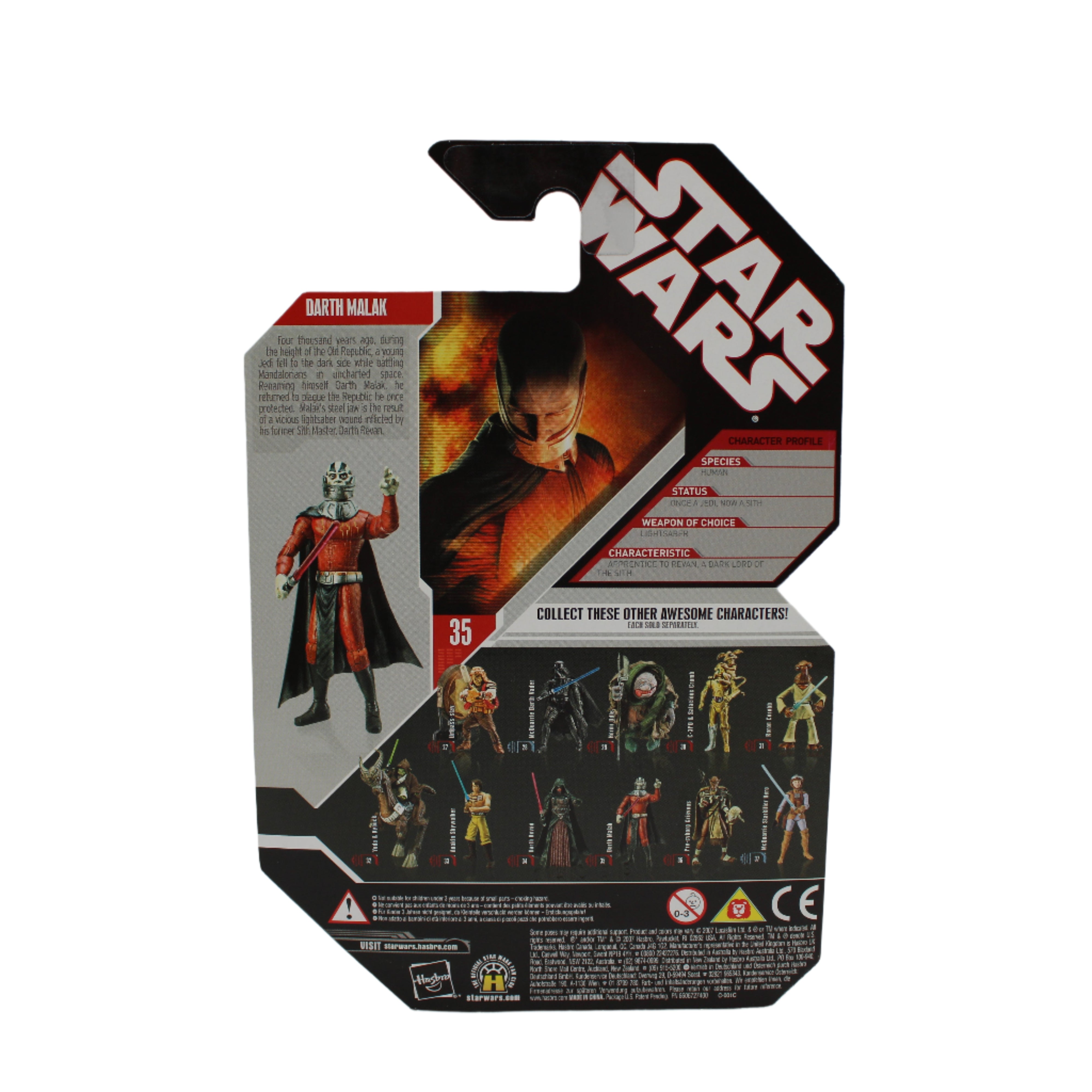 Darth Malak Star Wars: 30th Anniversary Collection Expanded Universe Action Figure