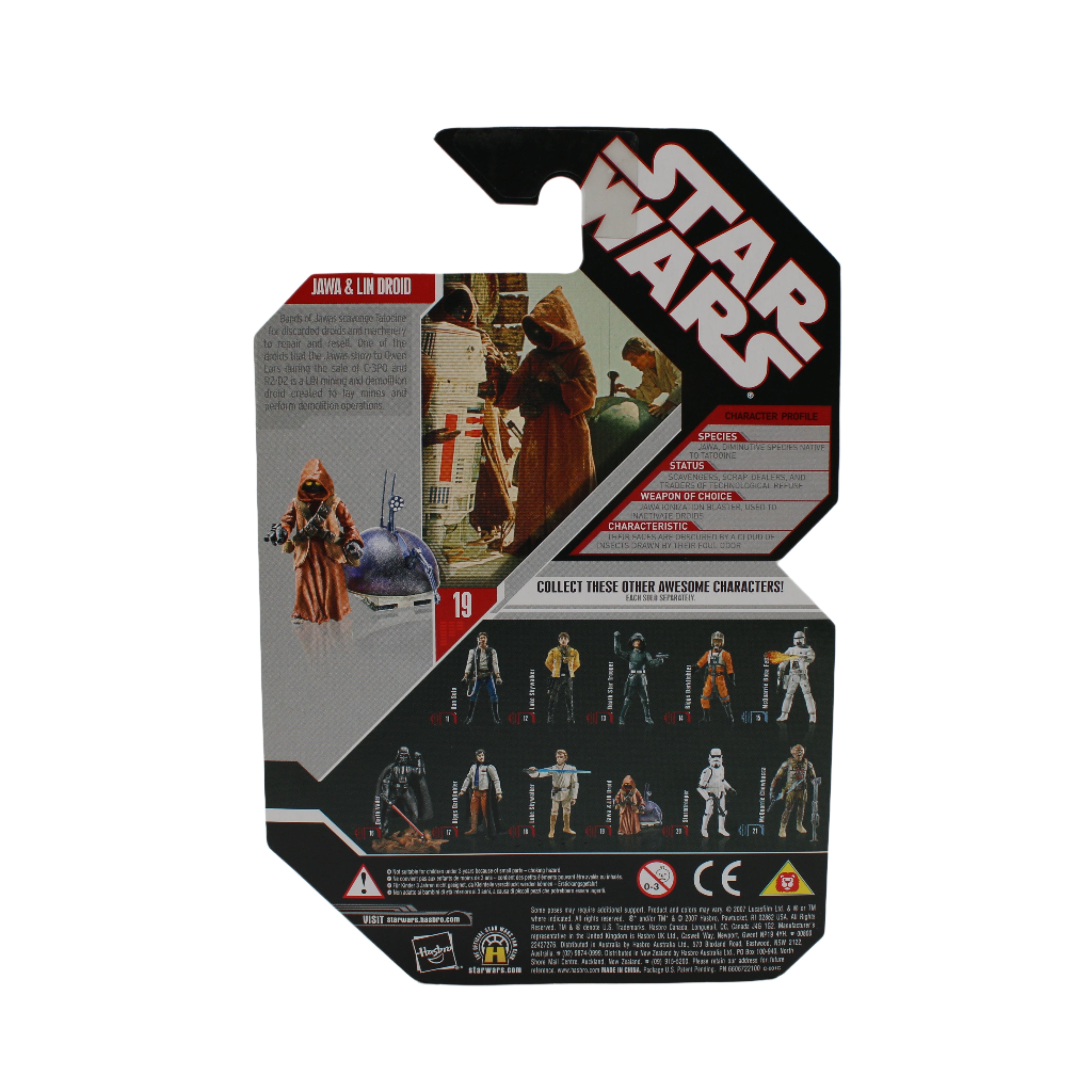 Jawa & Lin Droid Star Wars: 30th Anniversary Collection a New Hope Action Figure Set