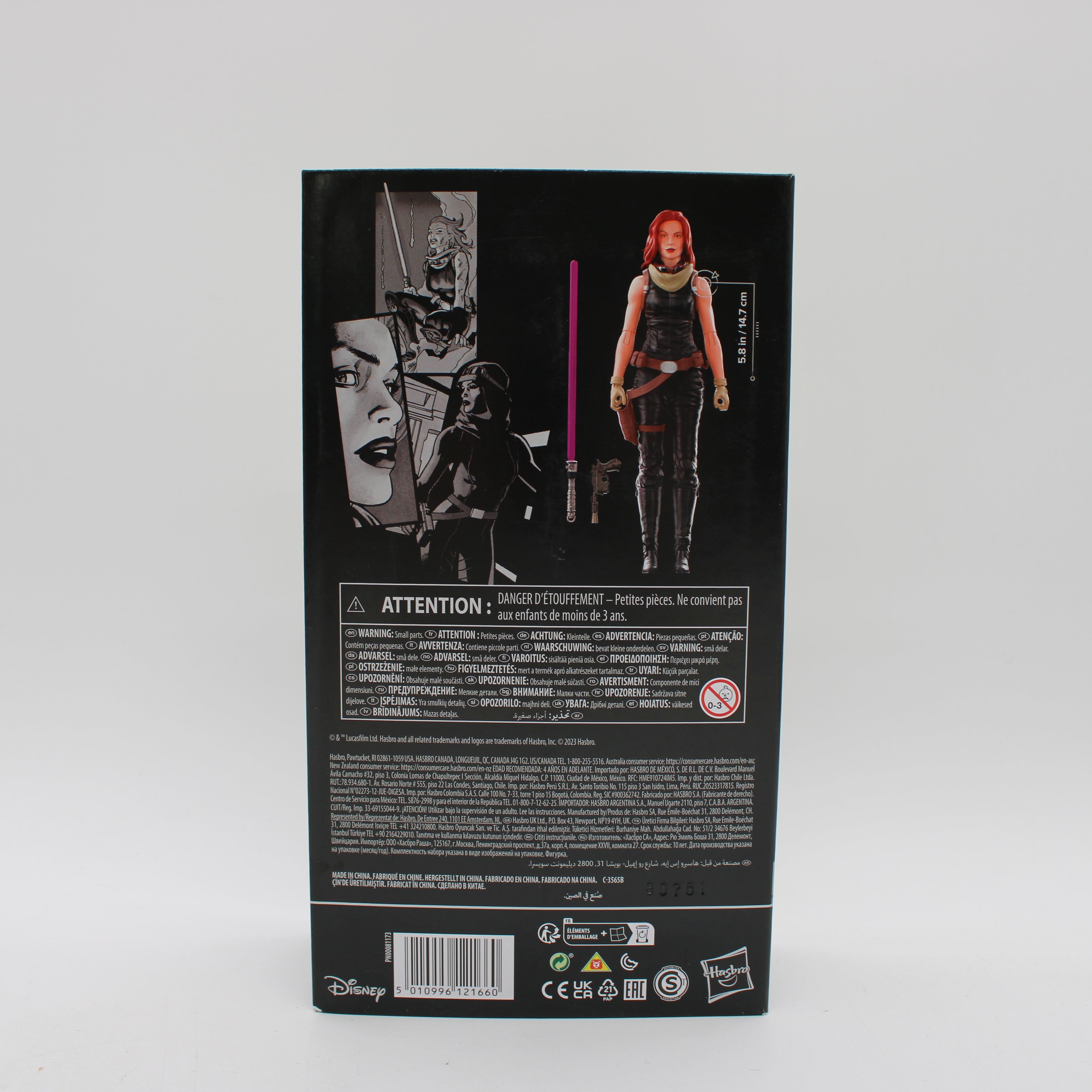 Mara Jade Star Wars the Black Series Legends Action Figure