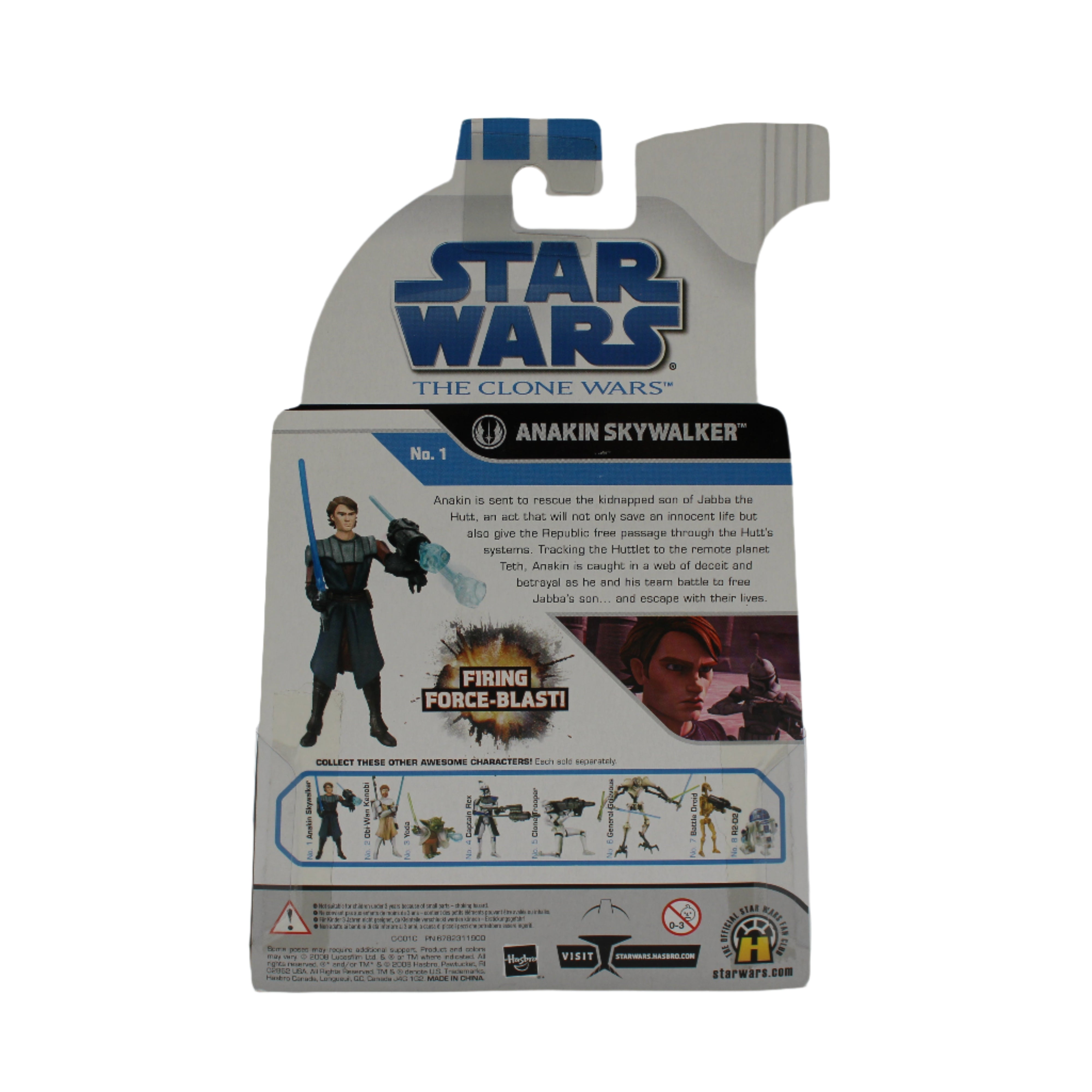 Anakin Skywalker Star Wars the Clone Wars Action Figure