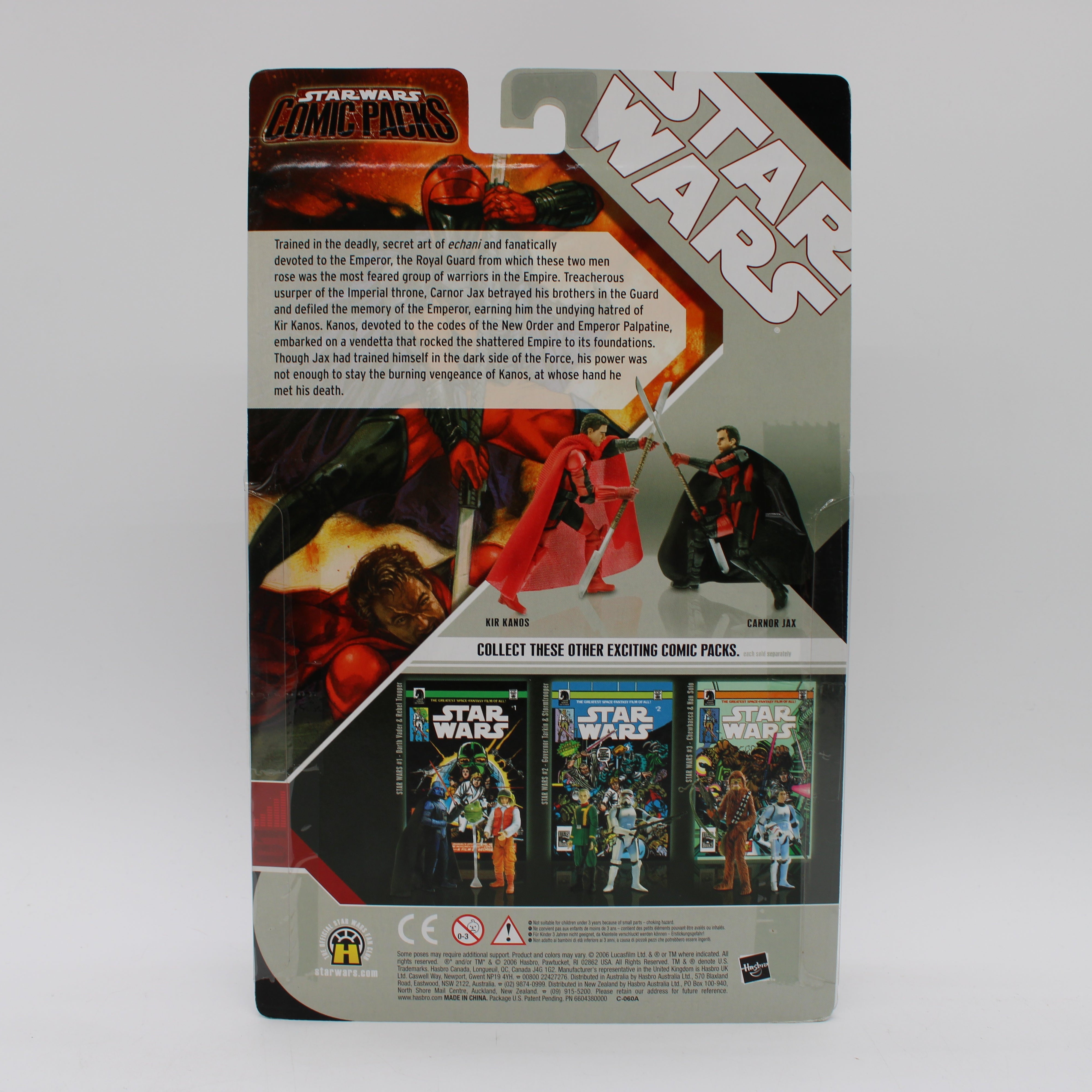 Carnor Jax & Kir Kanos Star Wars Comic Packs Crimson Empire Action Figure Set