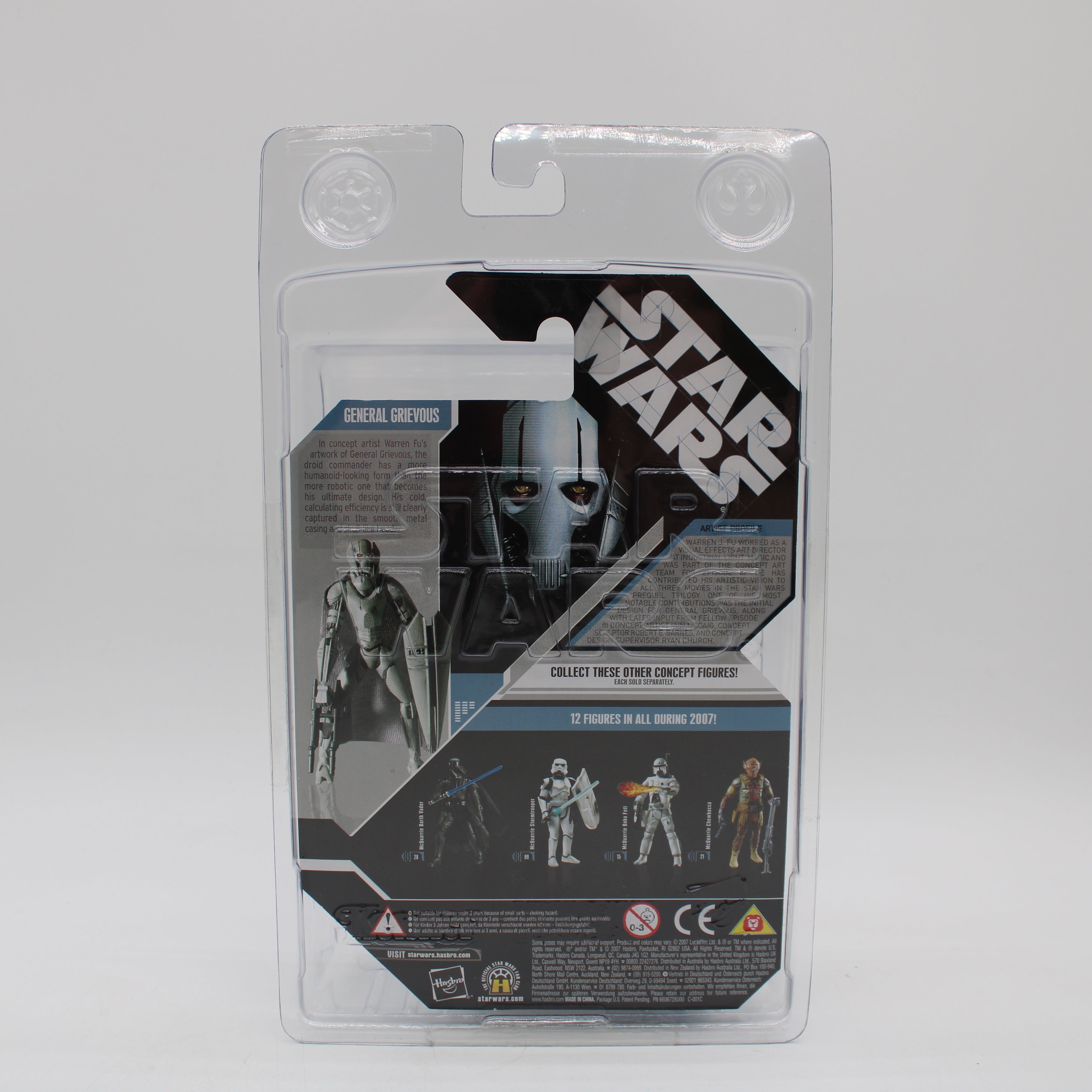 Concept General Grievous Star Wars Warren Fu Signature Series Action Figure