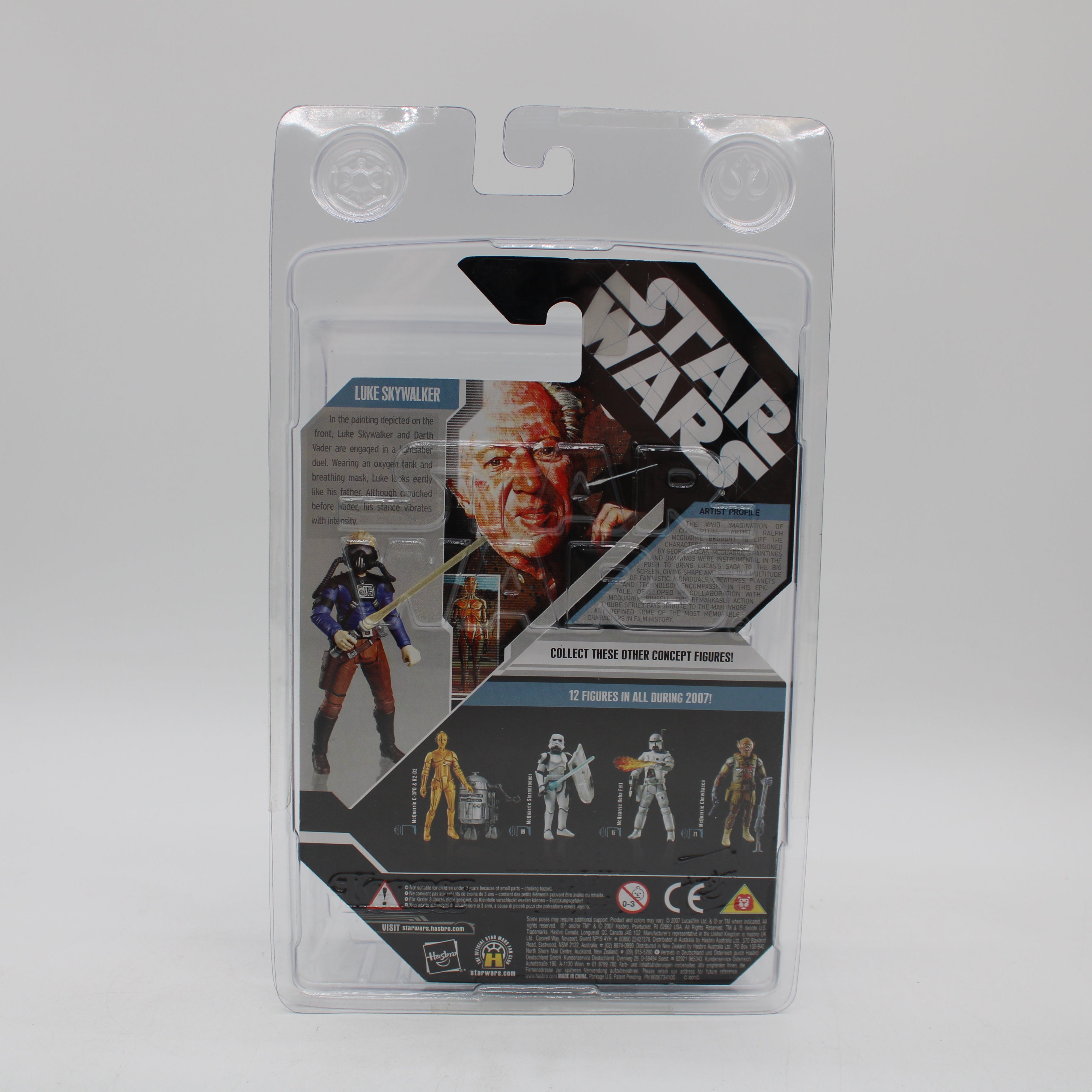 Concept Luke Skywalker Star Wars Ralph McQuarrie Signature Series Action Figure