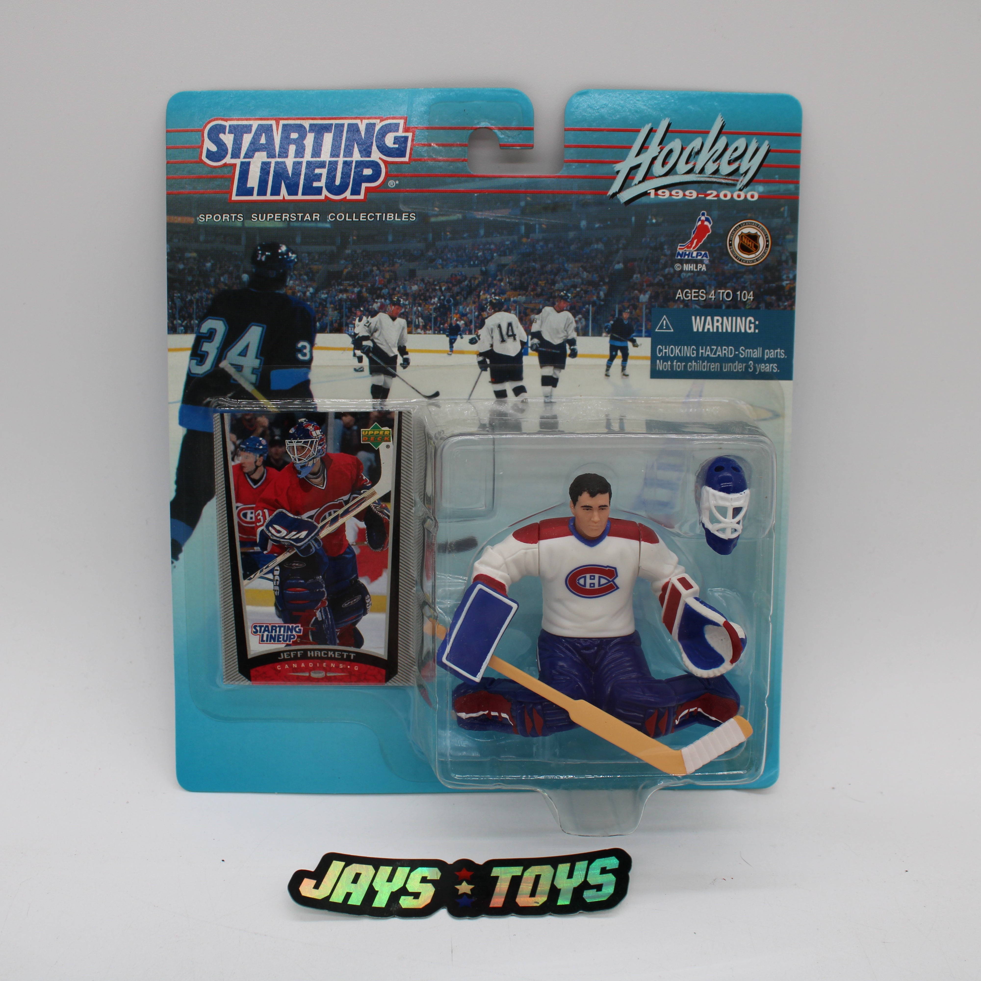 Jeff Hackett Starting Lineup Sports Superstar Collectibles NHLPA Action Figure