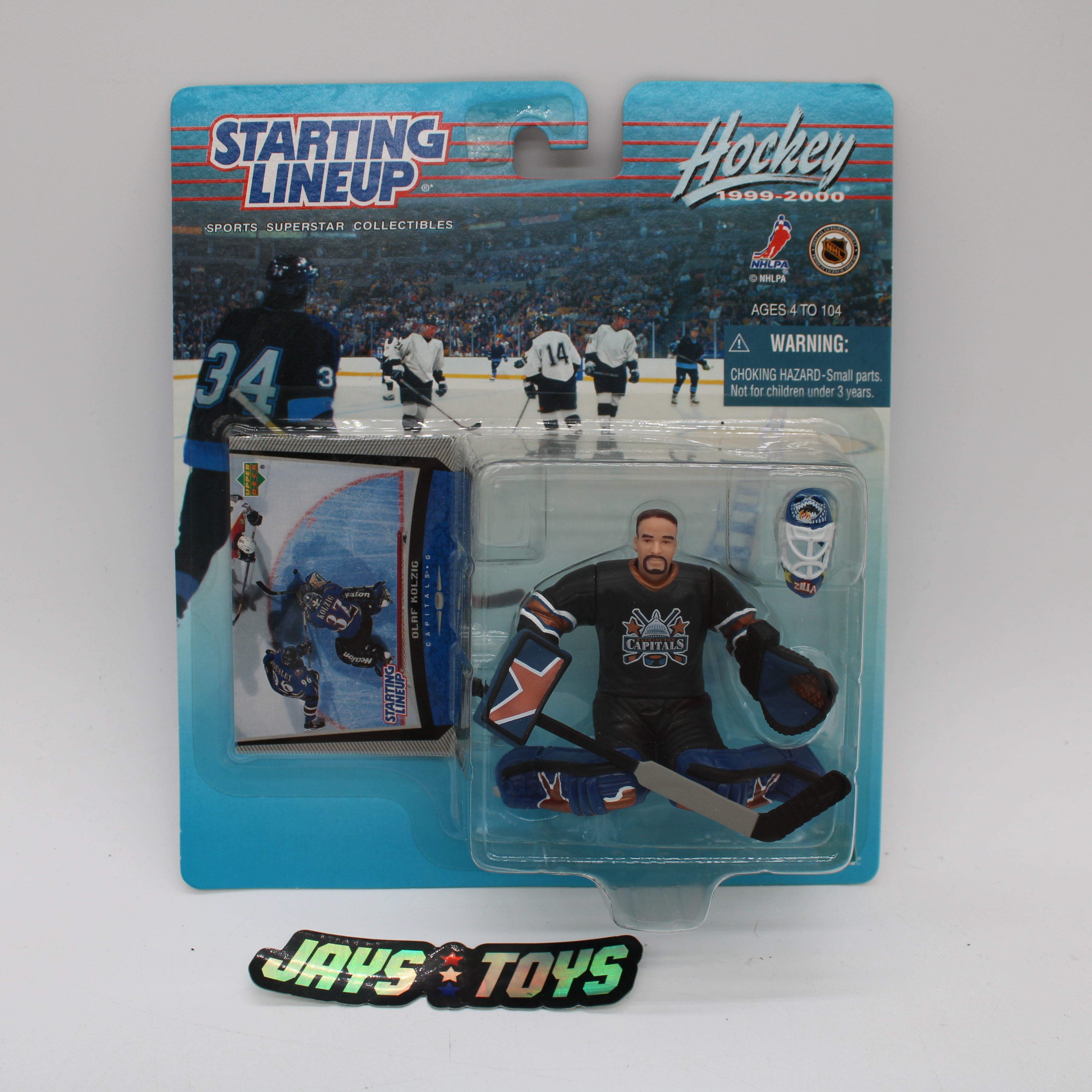 Olaf Kolzig Starting Lineup Sports Superstar Collectibles NHLPA Action Figure
