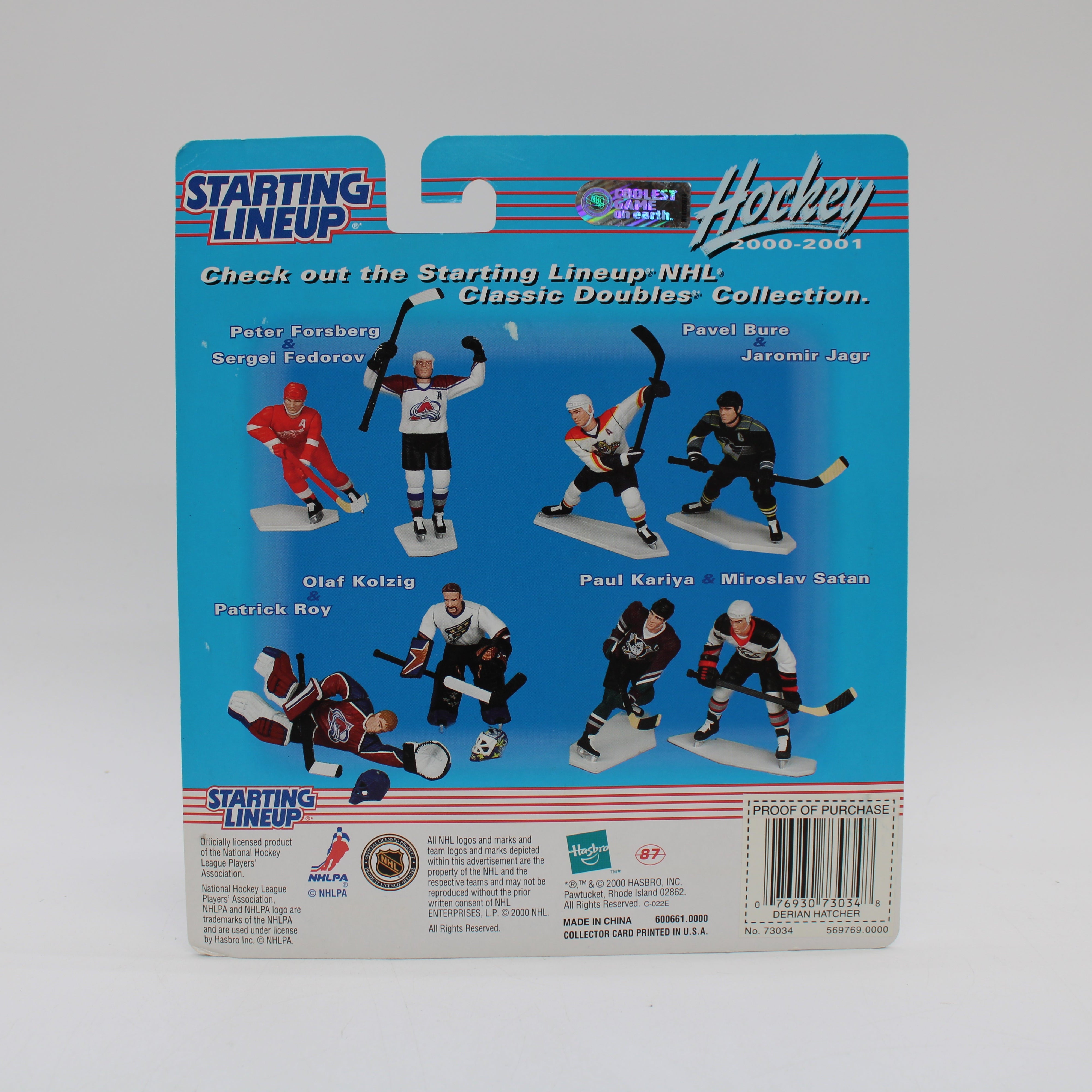 Derian Hatcher Starting Lineup Sports Superstar Collectibles NHLPA Action Figure