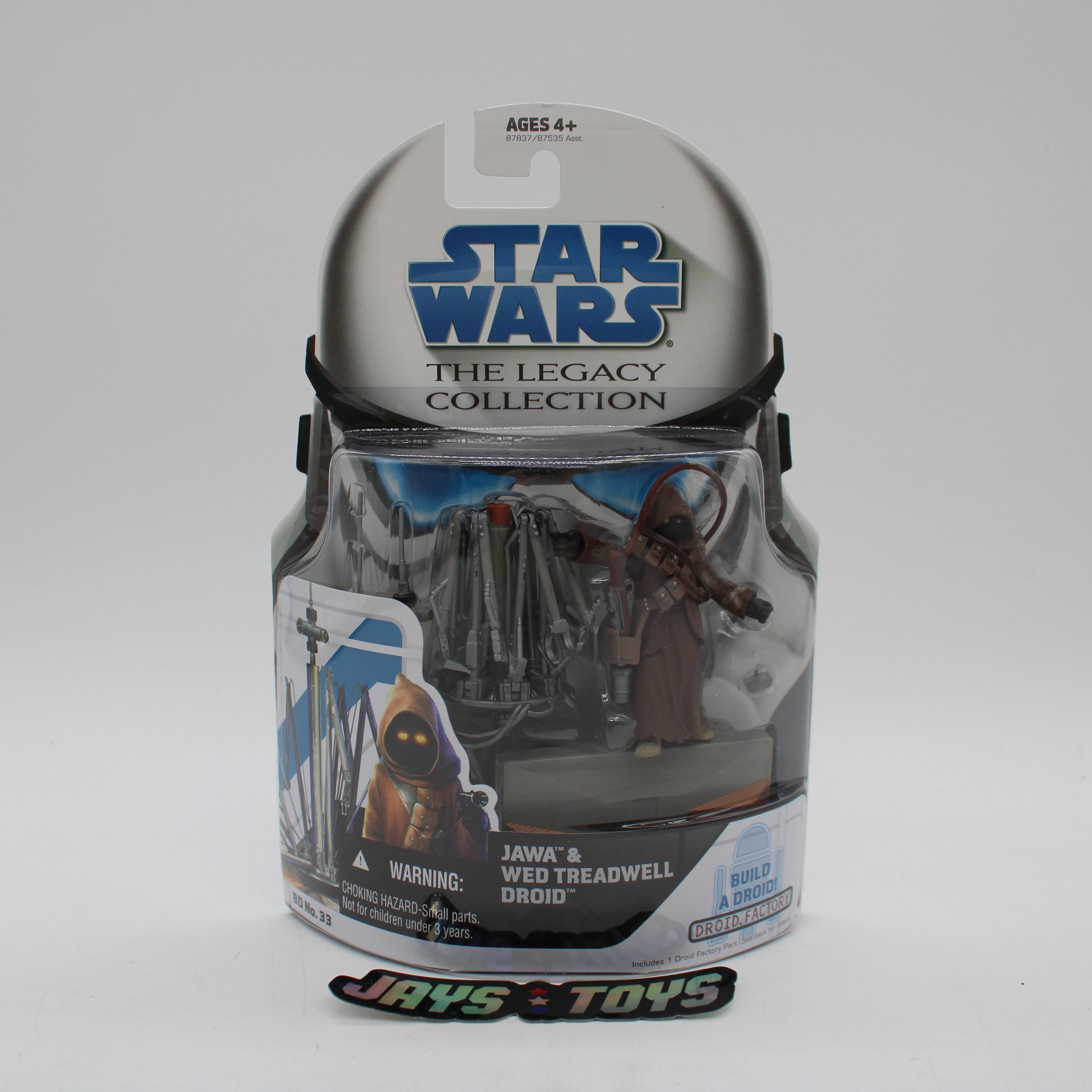 Jawa & Wed Treadwell Droid Star Wars the Legacy Collection Action Figure (Build A Droid R5-A2)