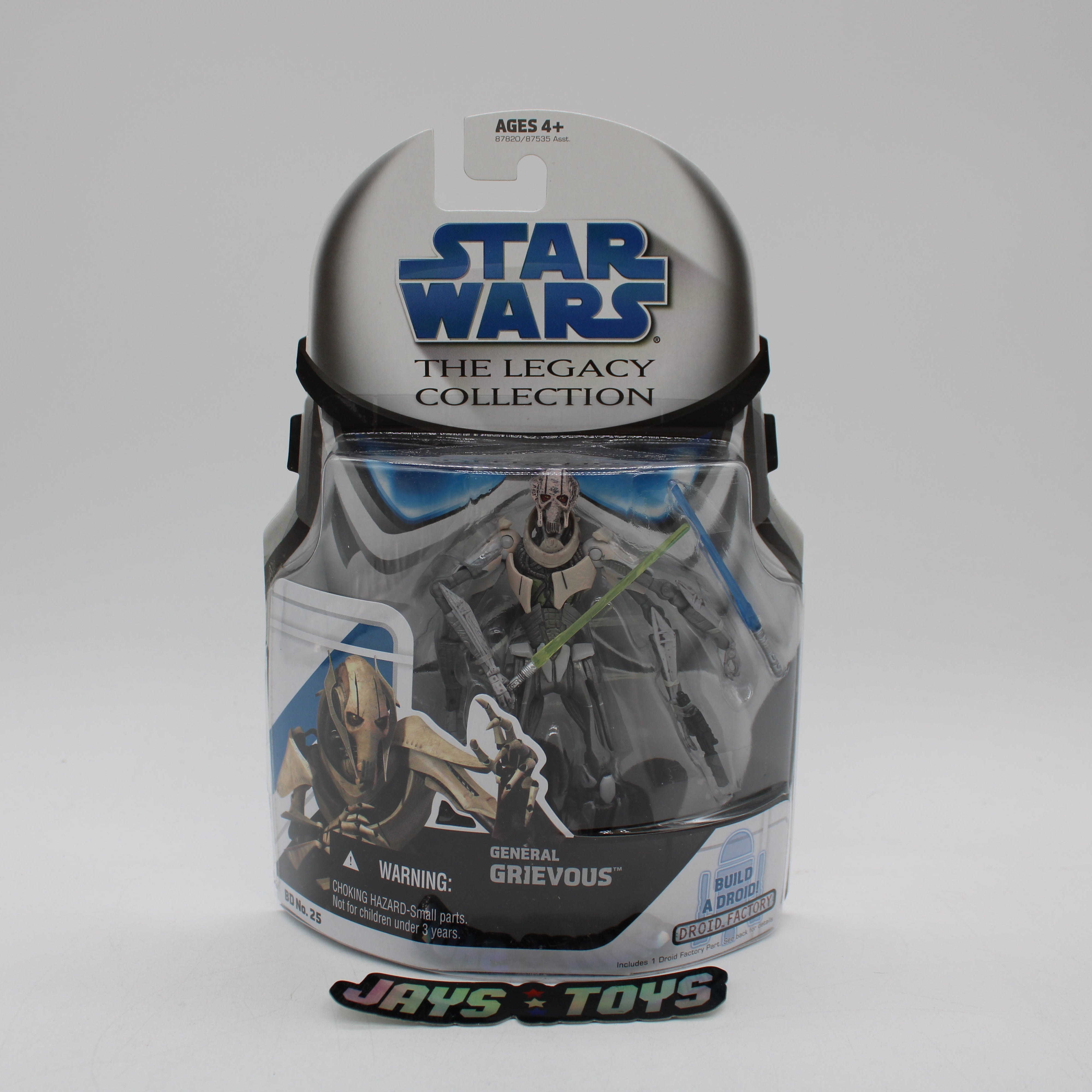 General Grievous Star Wars the Legacy Collection Action Figure (Build A Droid MB-RA-7)