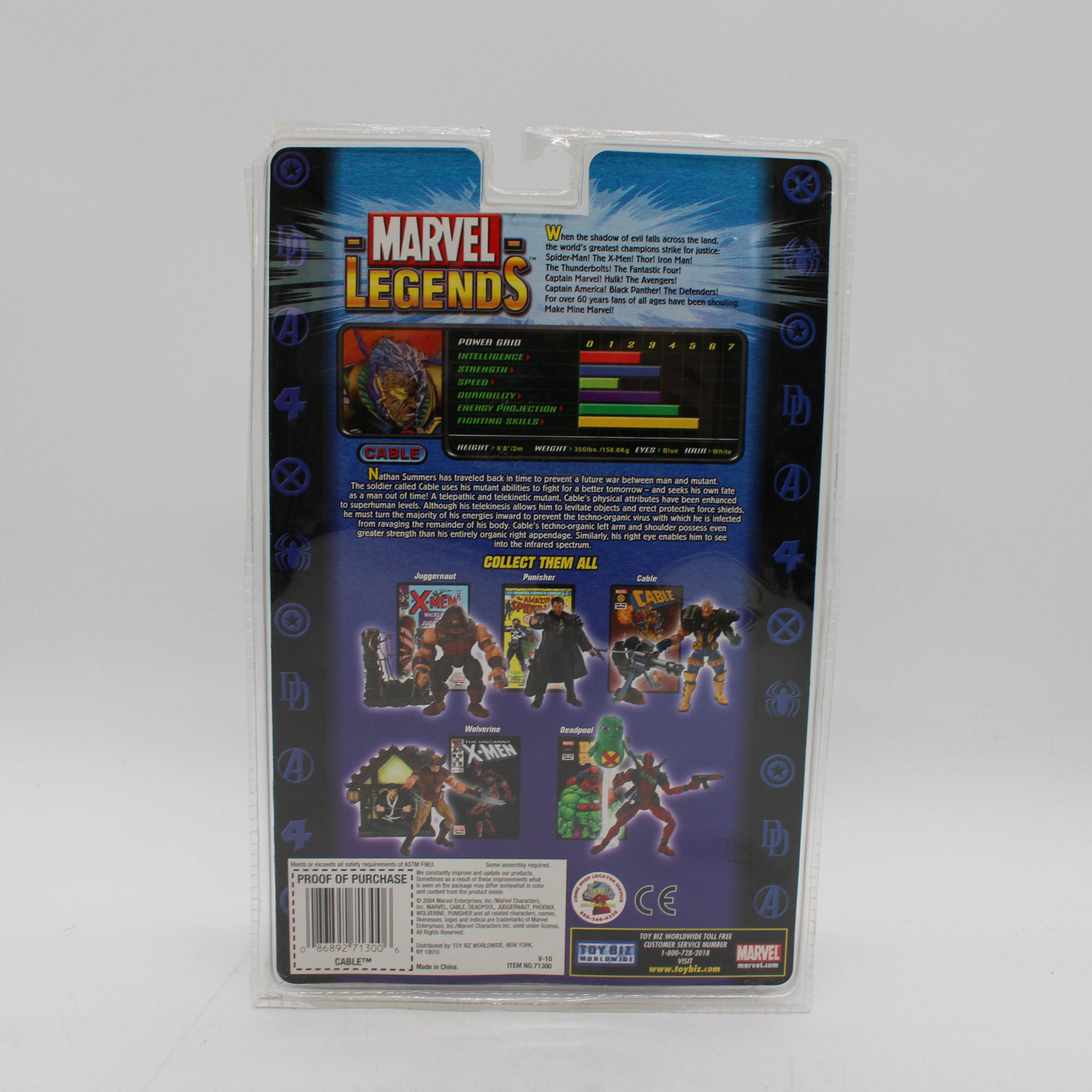 Cable Marvel Legends Series VI Action Figure