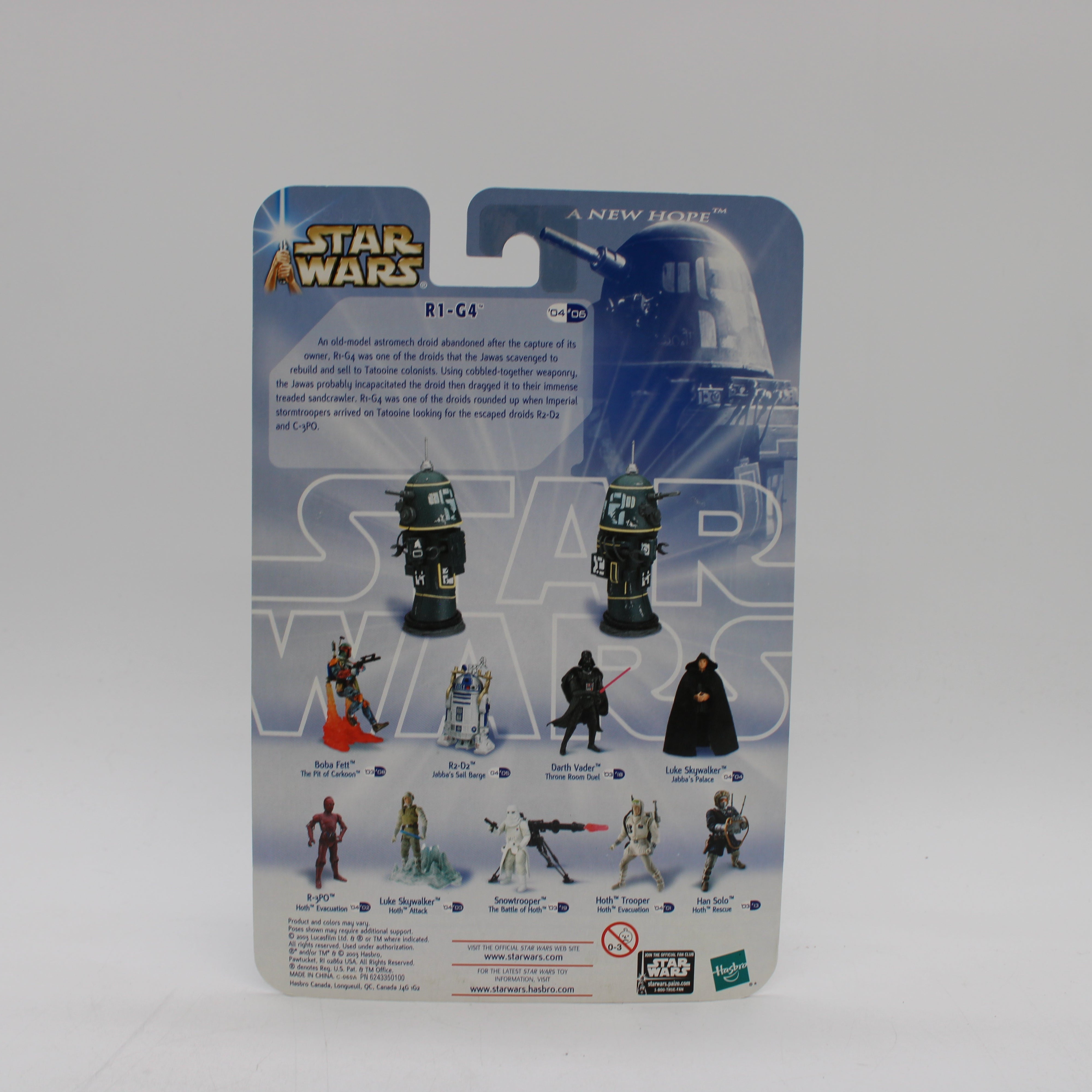 Tatooine Transaction R1-G4 Star Wars A New Hope Action Figure