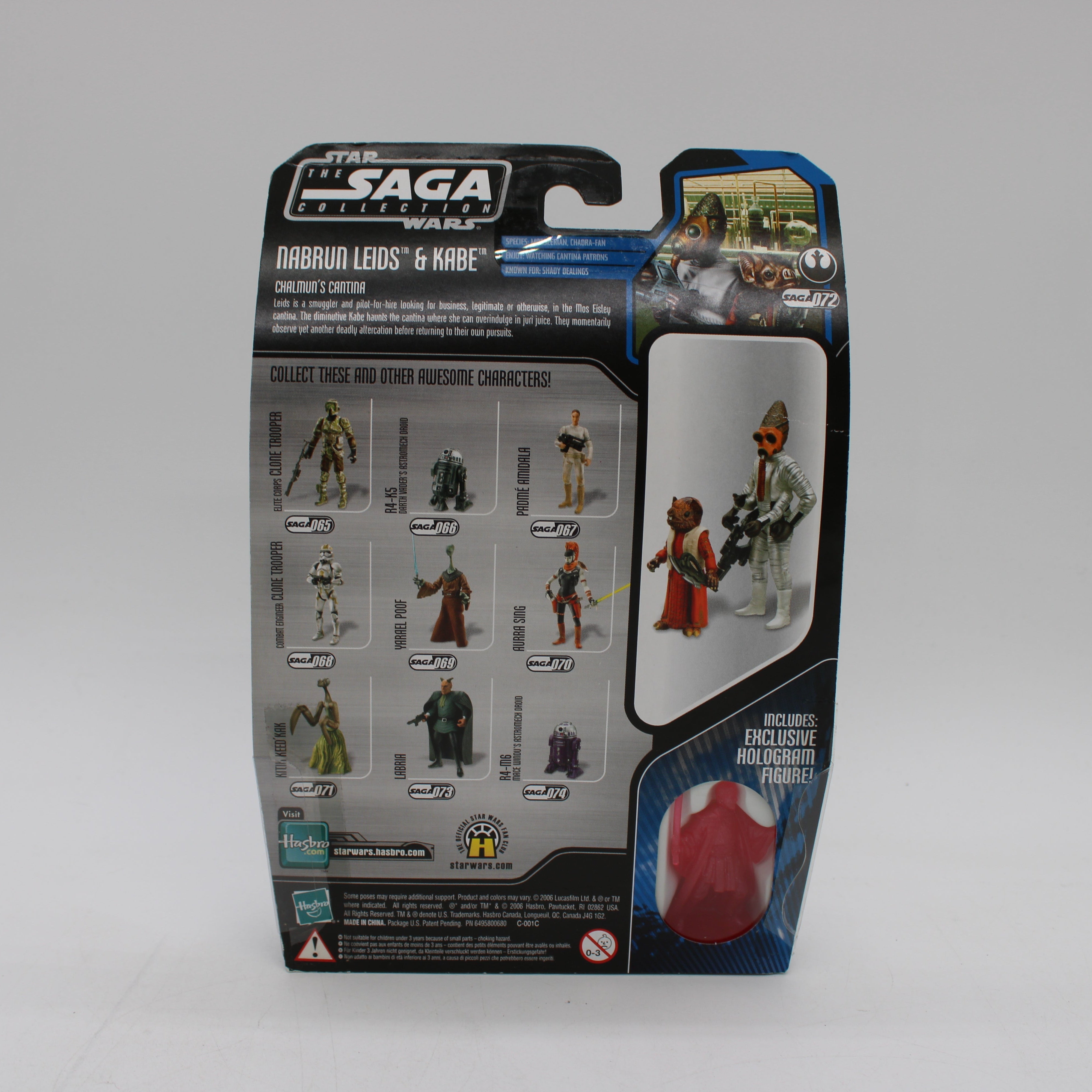 Nabrun Leids & Kabe Star Wars the Saga Collection Episode IV Action Figures