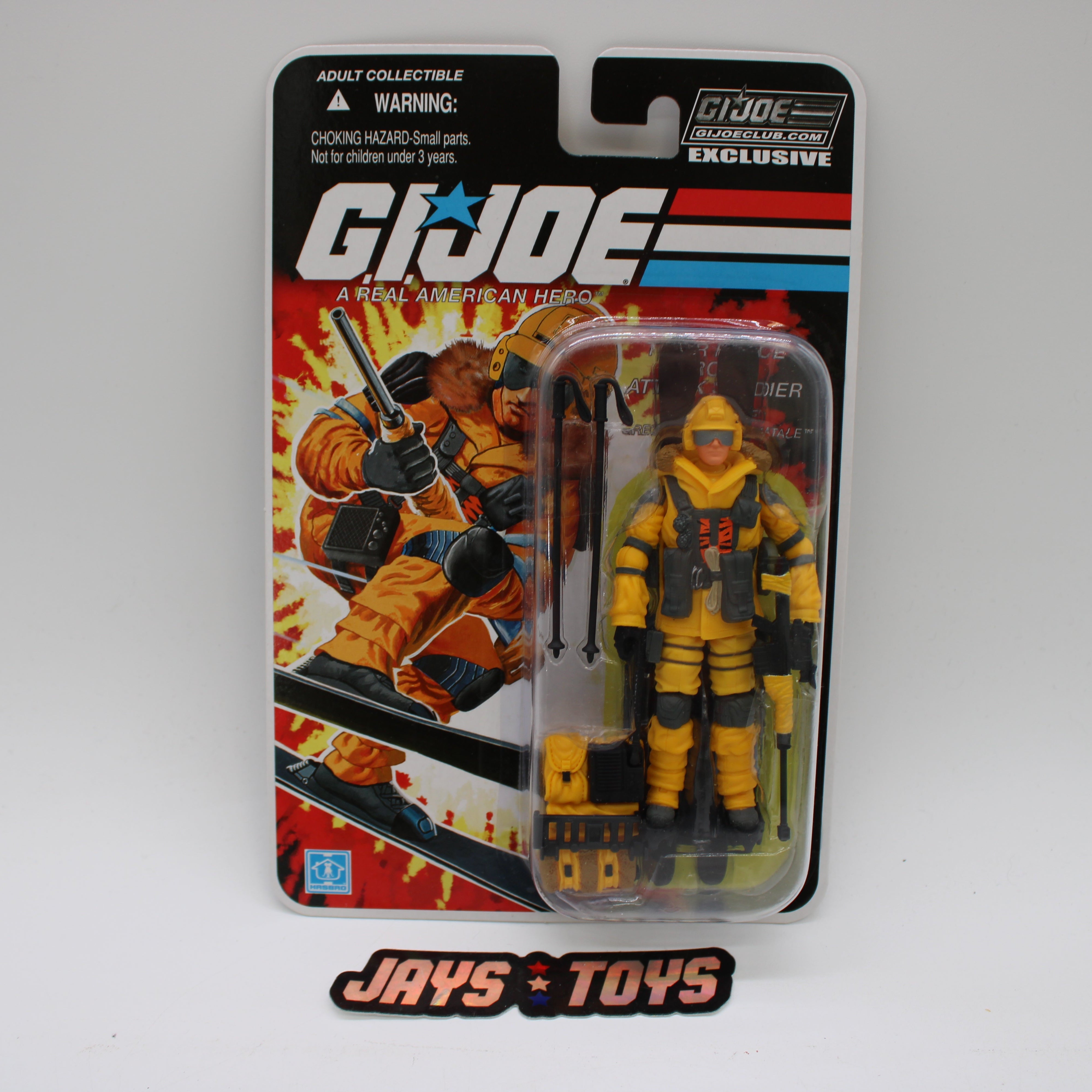 Tiger Force Arctic Attack Soldier G.I. Joe Club Exclusive Action Figure