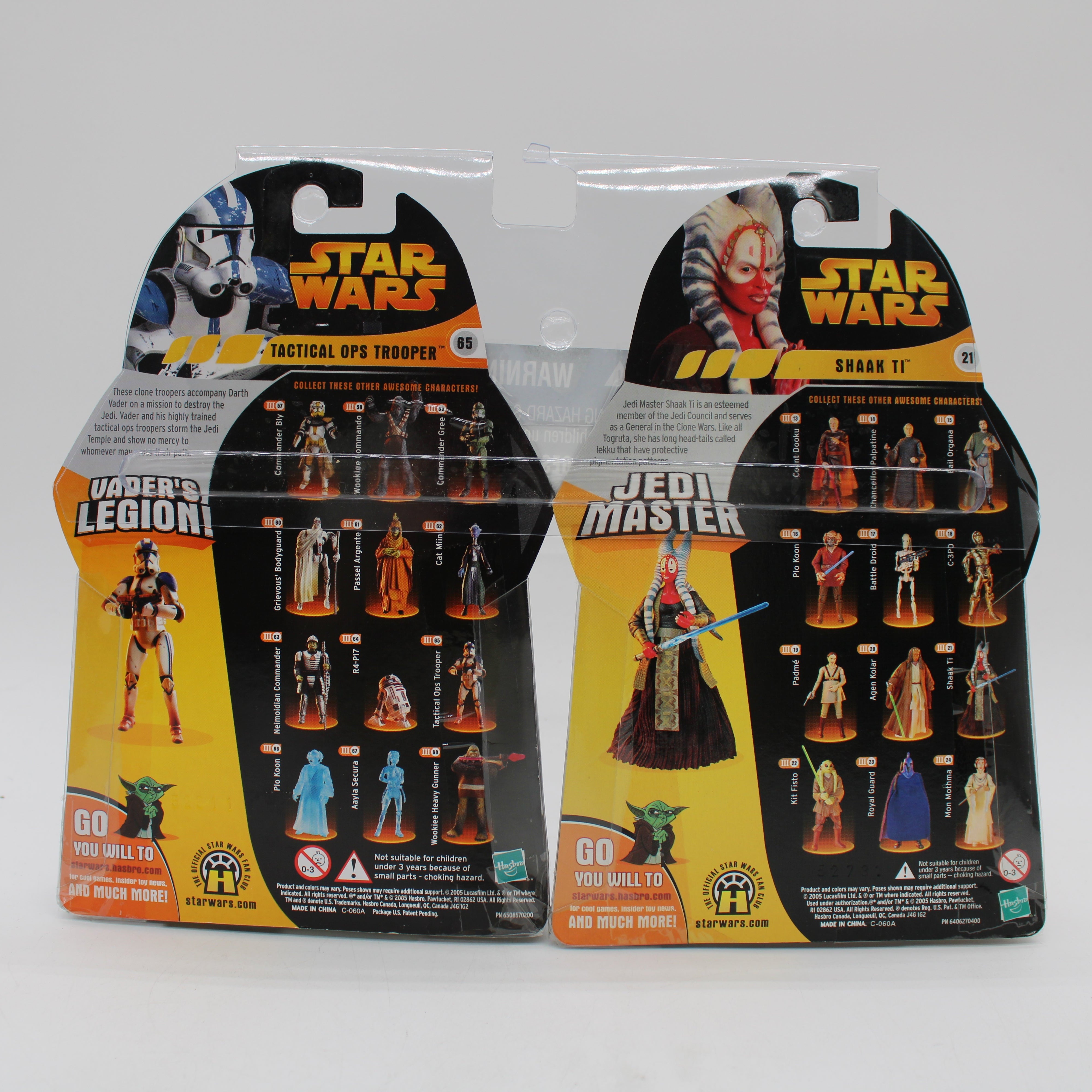 Shaak Ti & Tactical Ops Trooper 2-Pack Star Wars Revenge of the Sith Action Figure