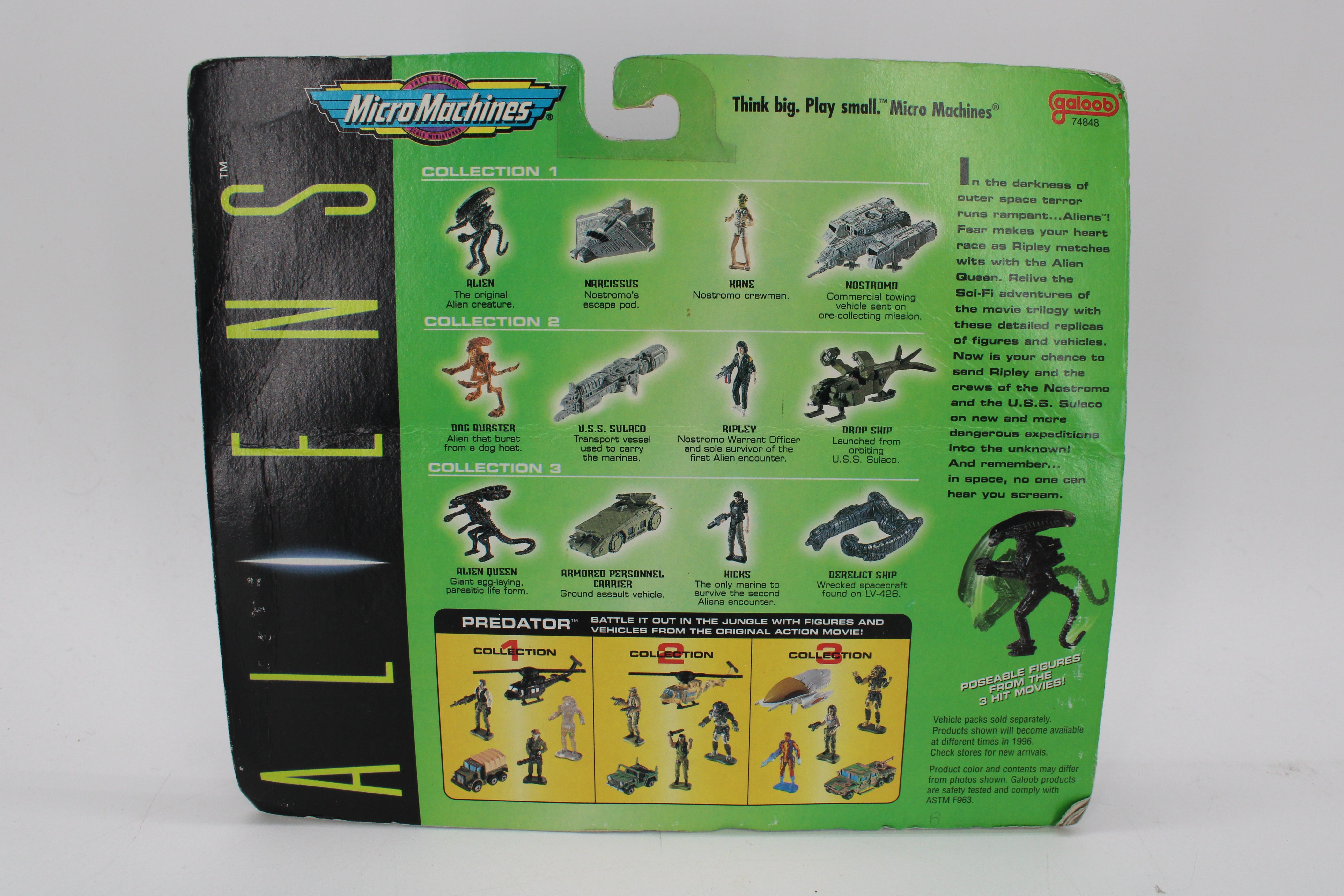 Aliens Collection 1 Micro Machines Miniatures
