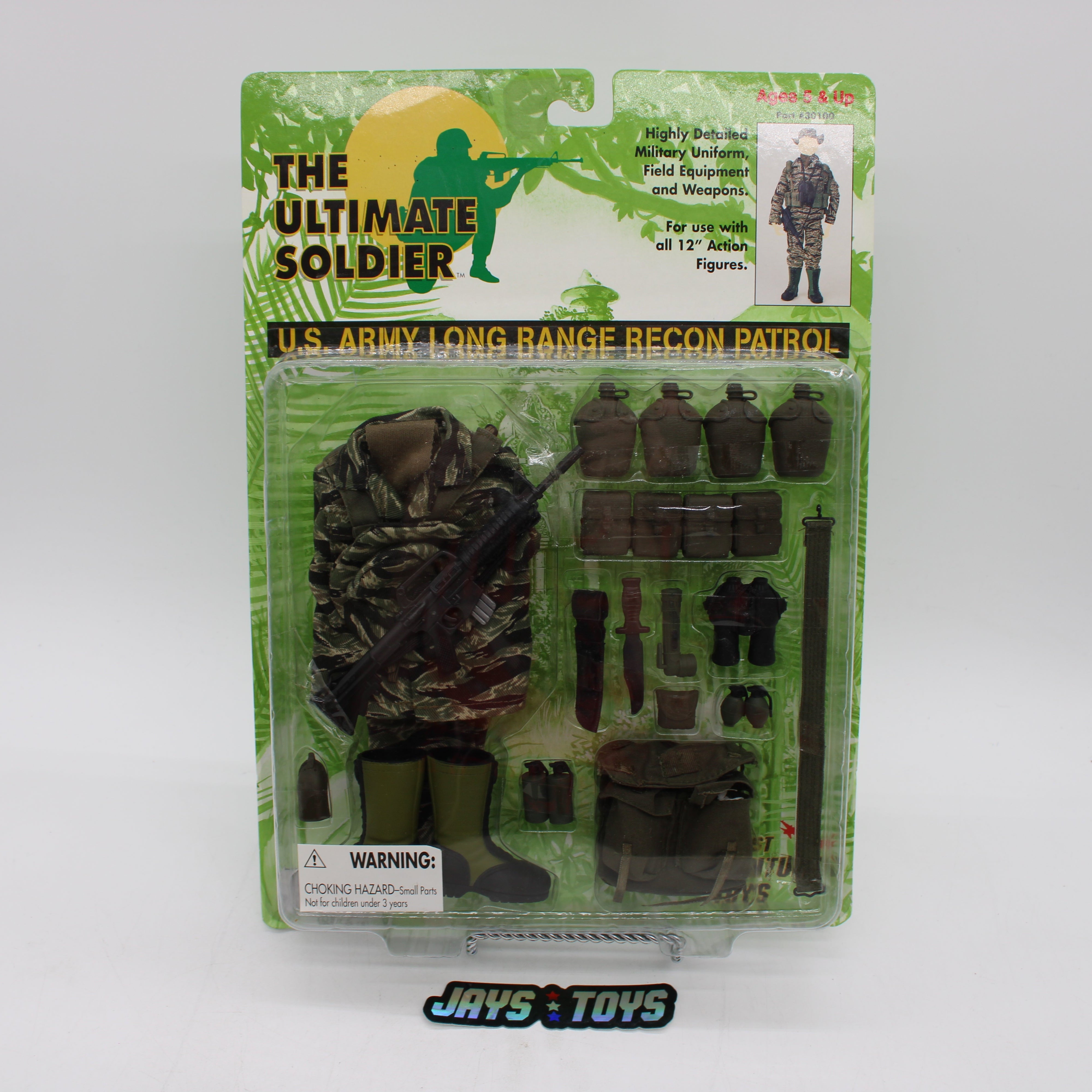 U.S. Army Long Range Recon Patrol The Ultimate Soldier Action Figure Accessories