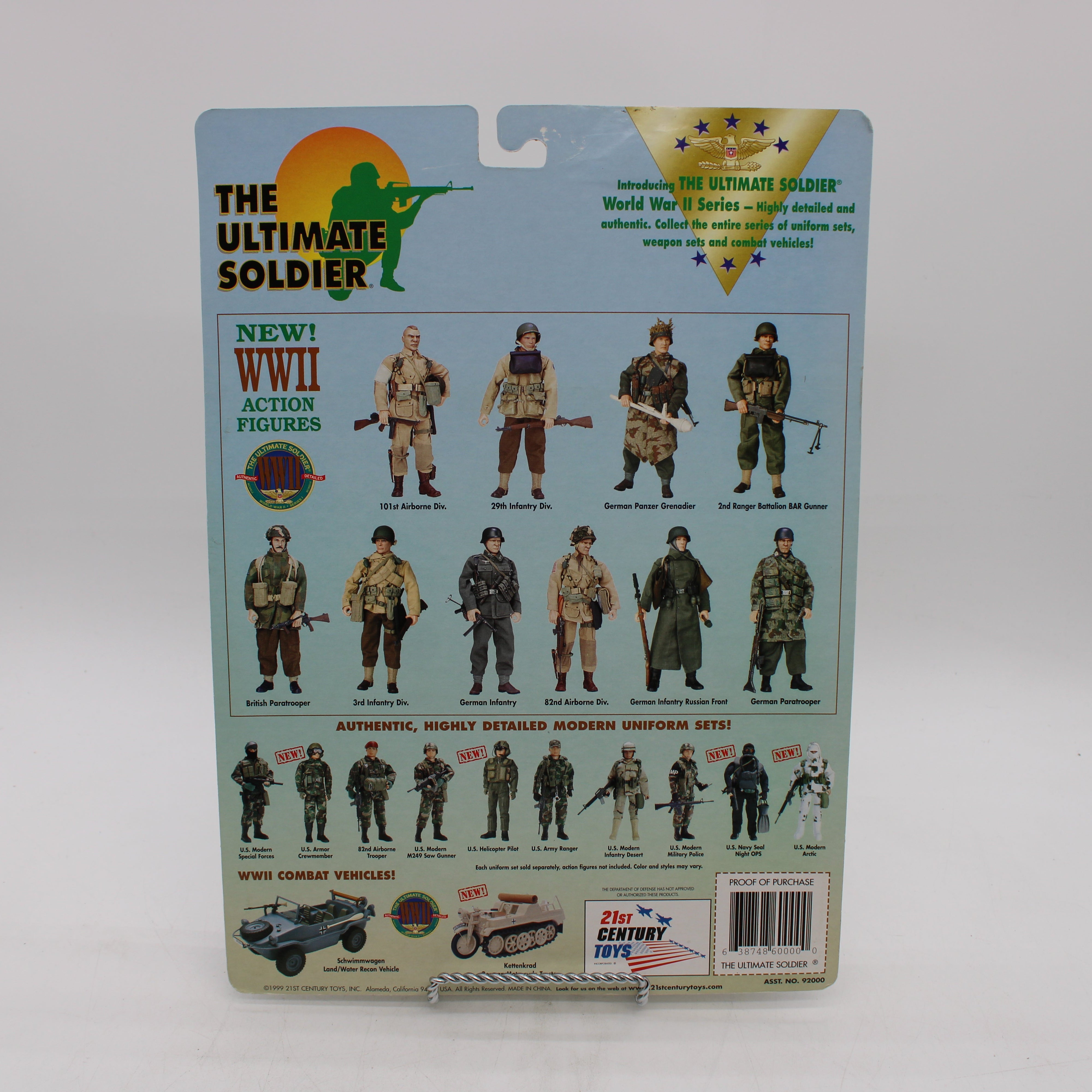 U.S. WWII Weapons Set The Ultimate Soldier Action Figure Accessories