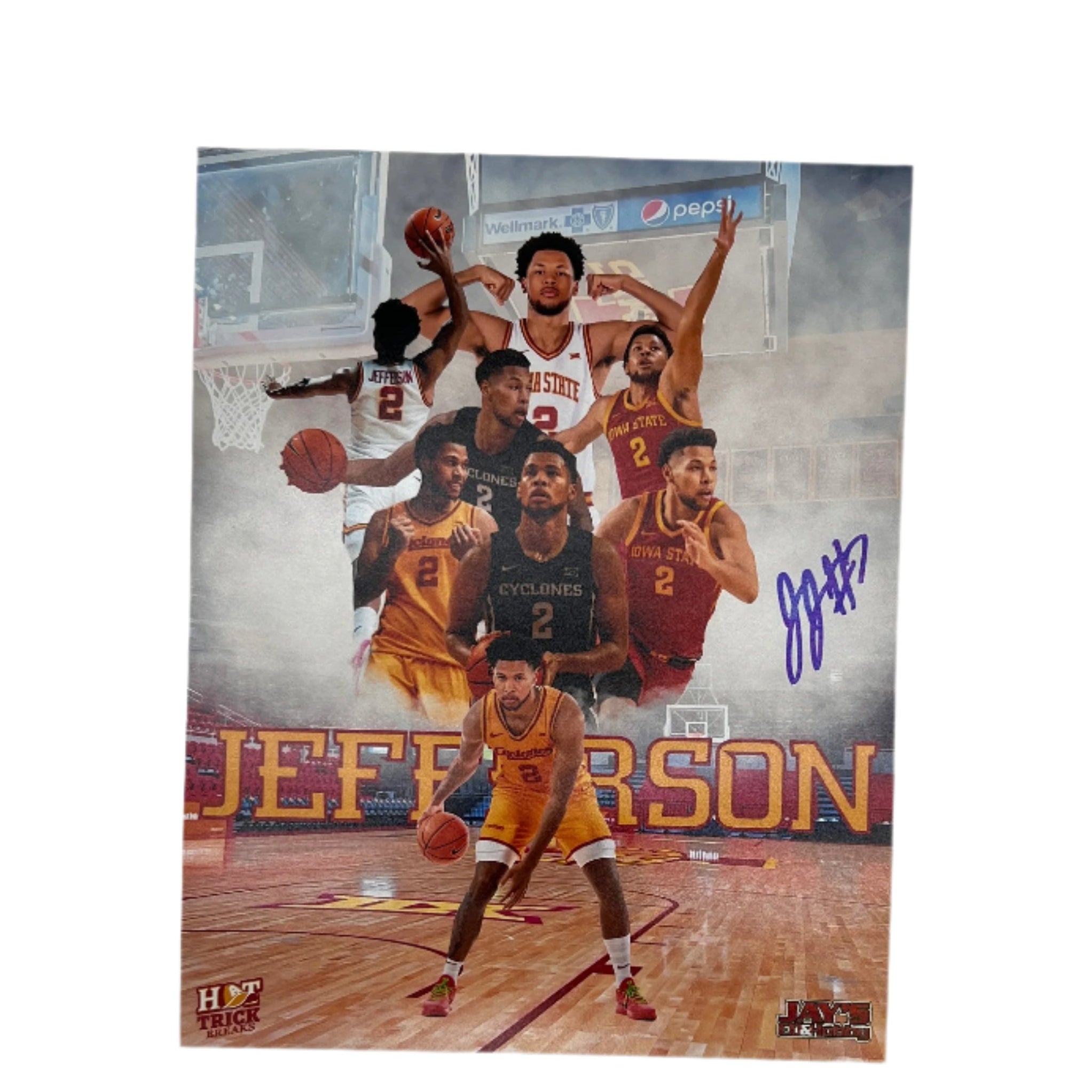 Joshua Jefferson Autographed 8x10 Photo - Iowa State Cyclones