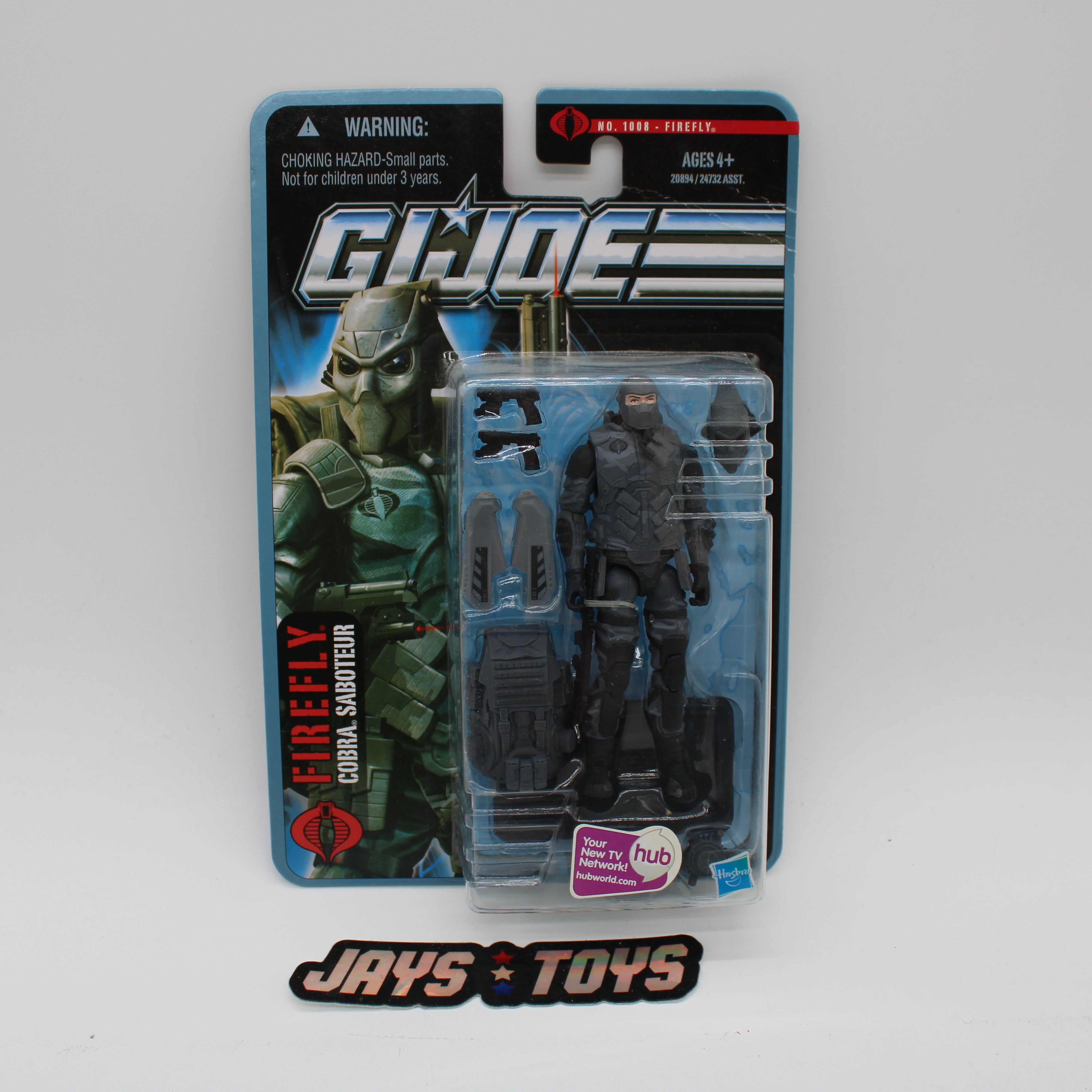 Firefly Cobra Saboteur G.I. Joe #1108 Action Figure