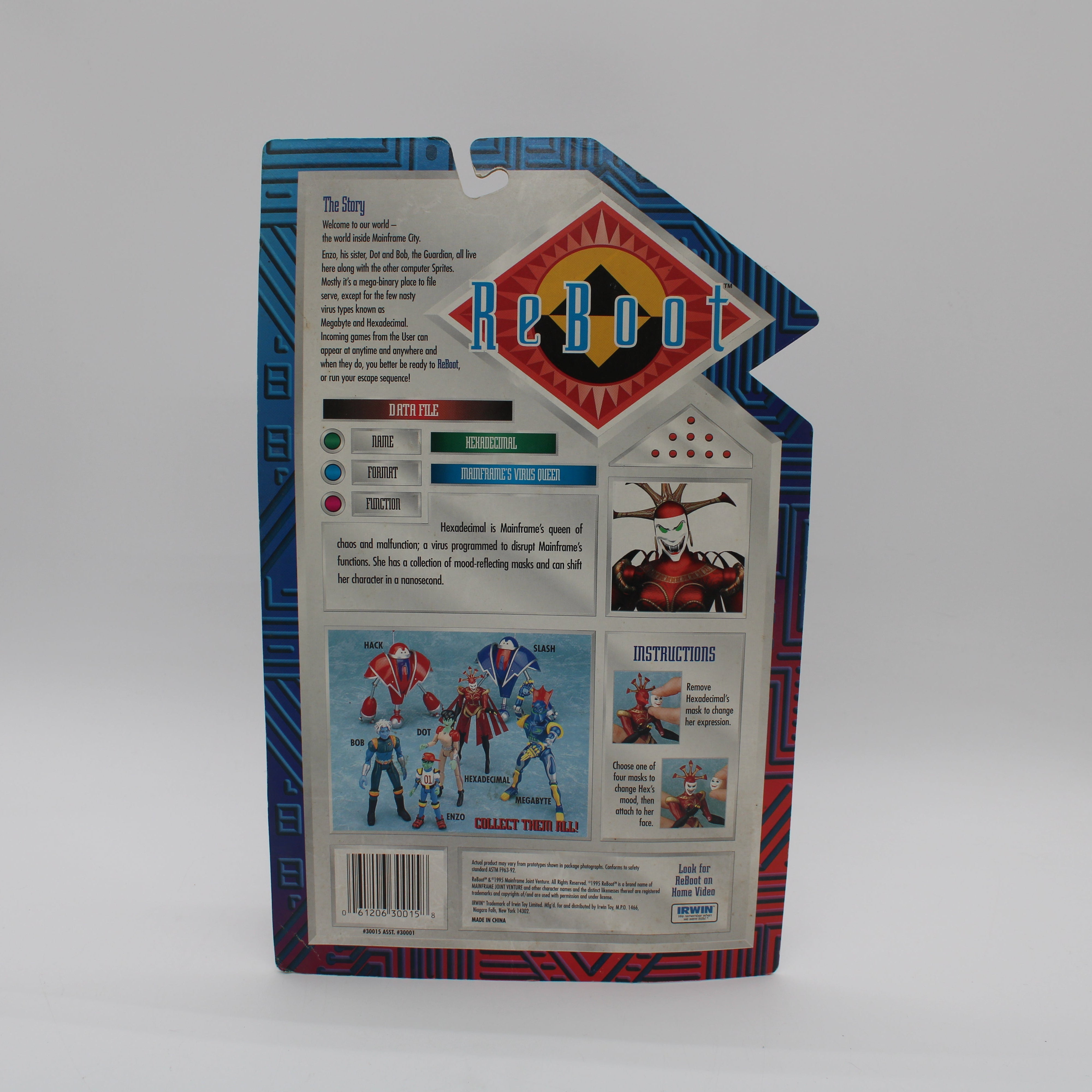 Hexadecimal ReBoot Action Figure