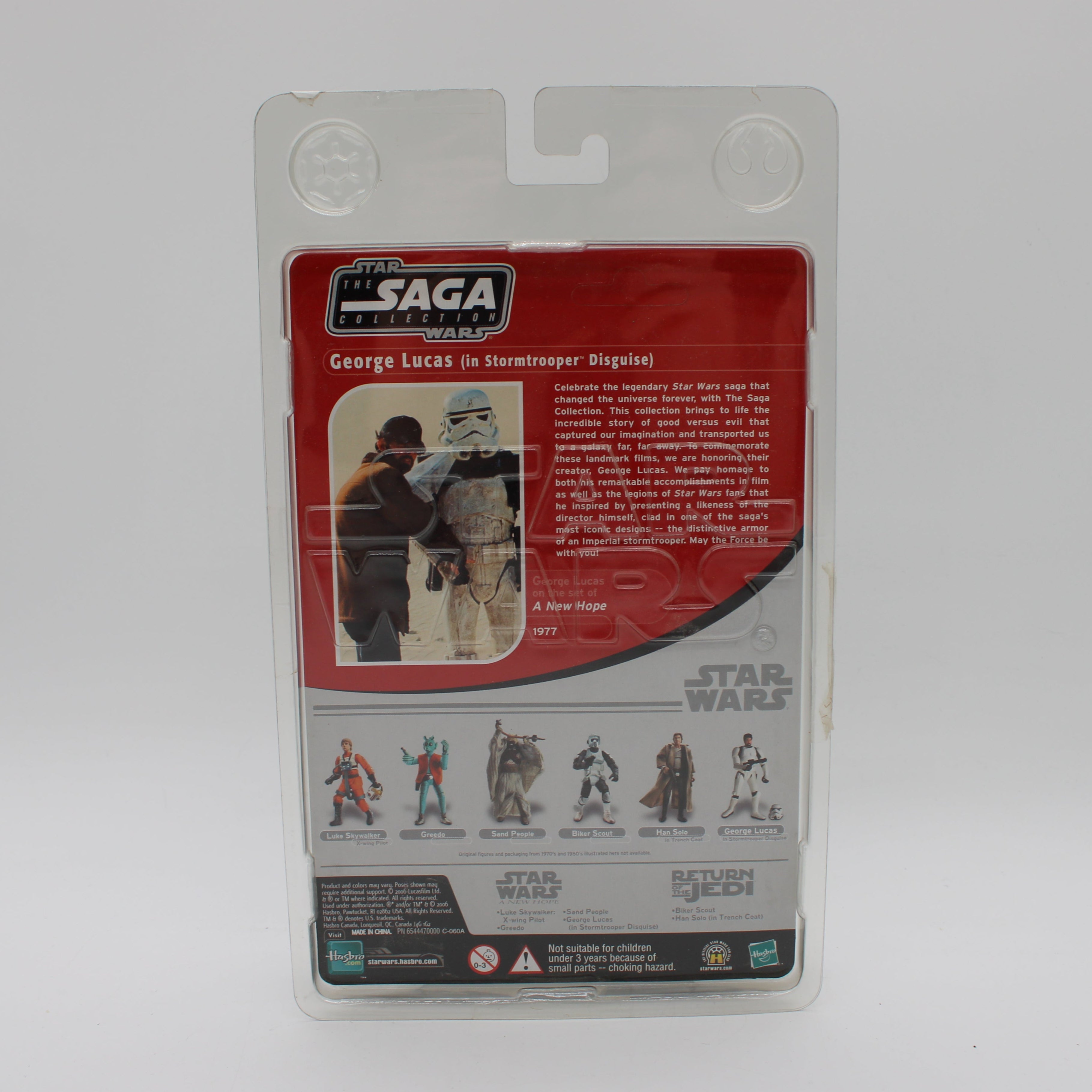 George Lucas (in Stormtrooper Disguise) Star Wars Complete Saga Collection Action Figure