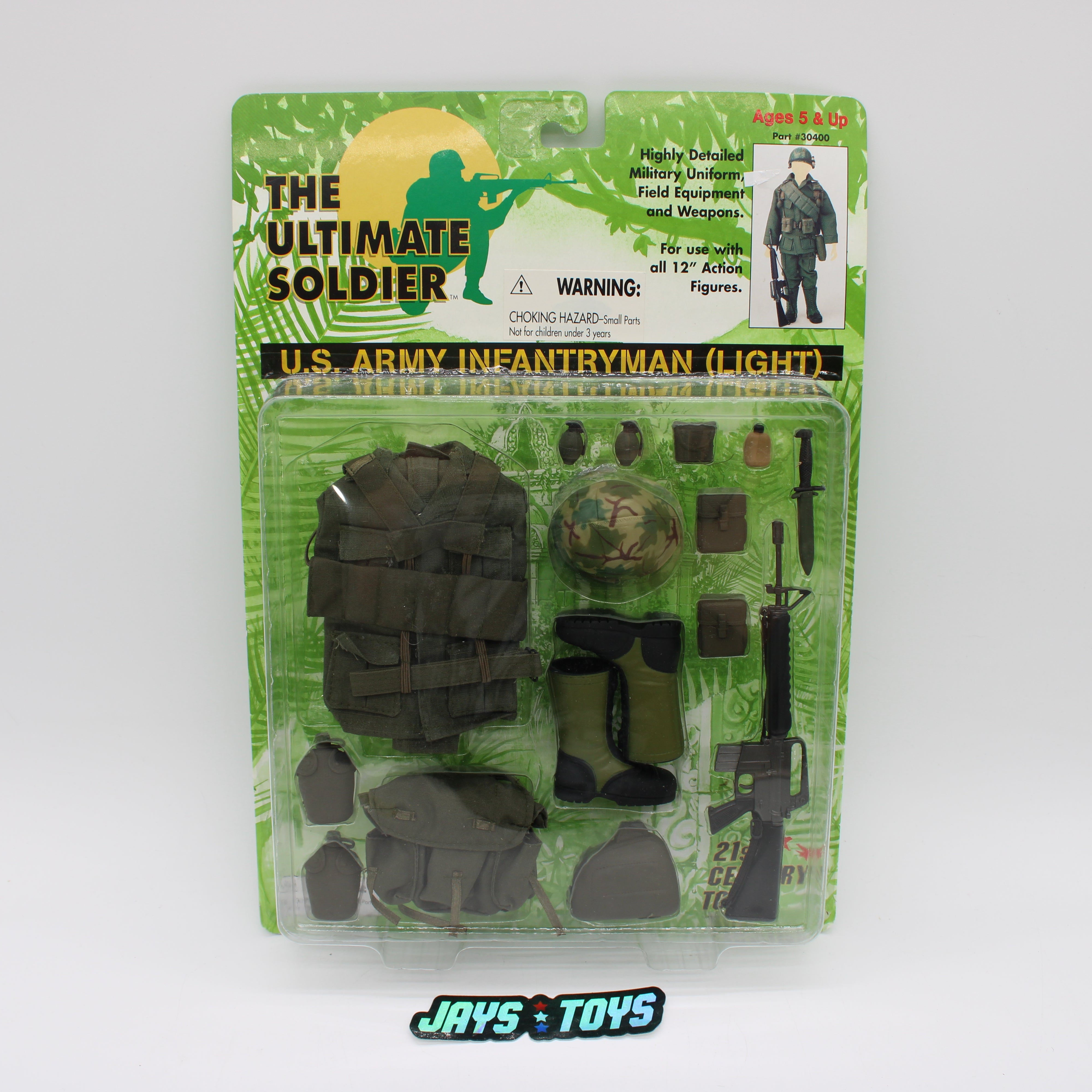 U.S. Army Infantryman (Light) The Ultimate Soldier Action Figure Accessories