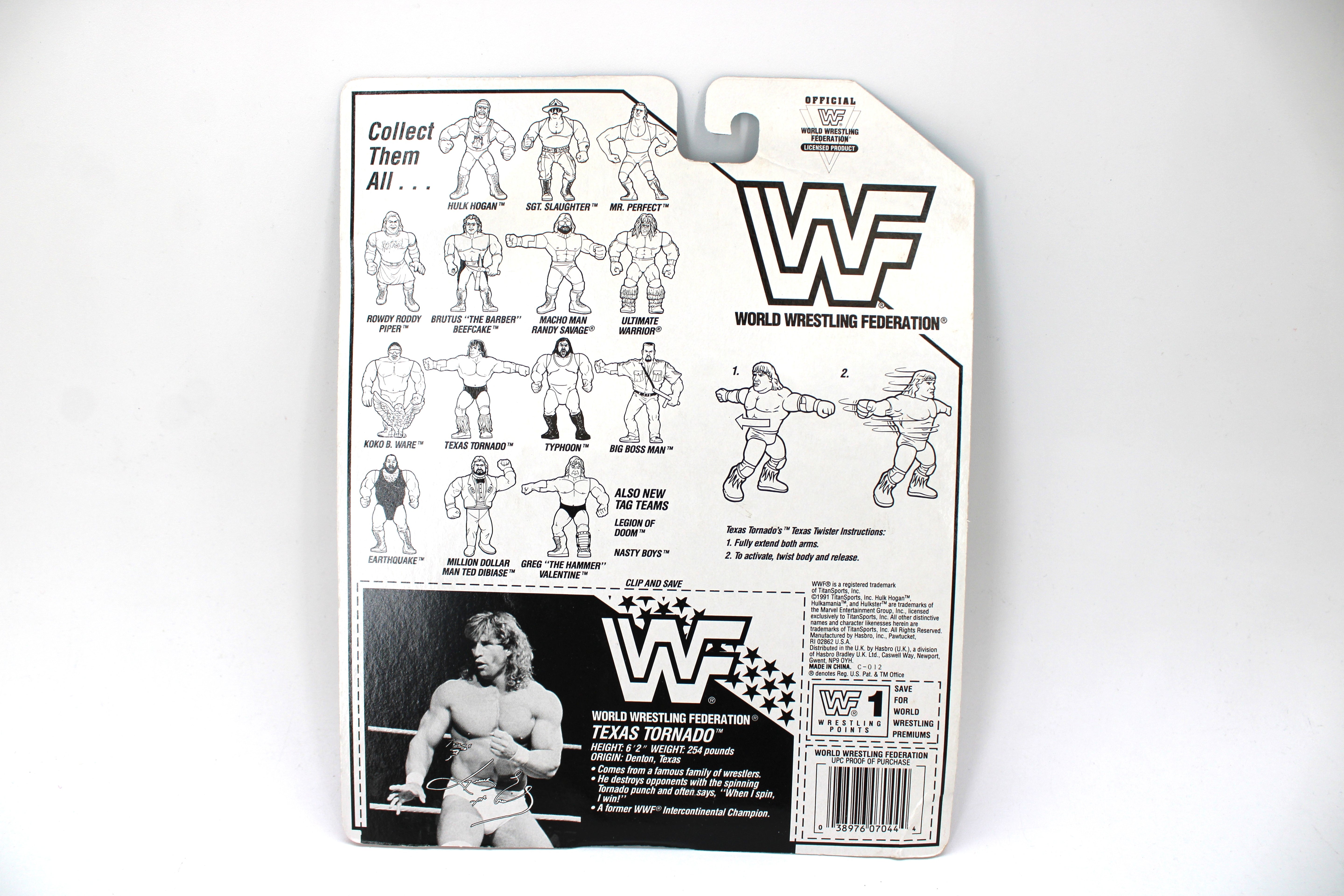 WWF Texas Tornado Action Figure (1991)
