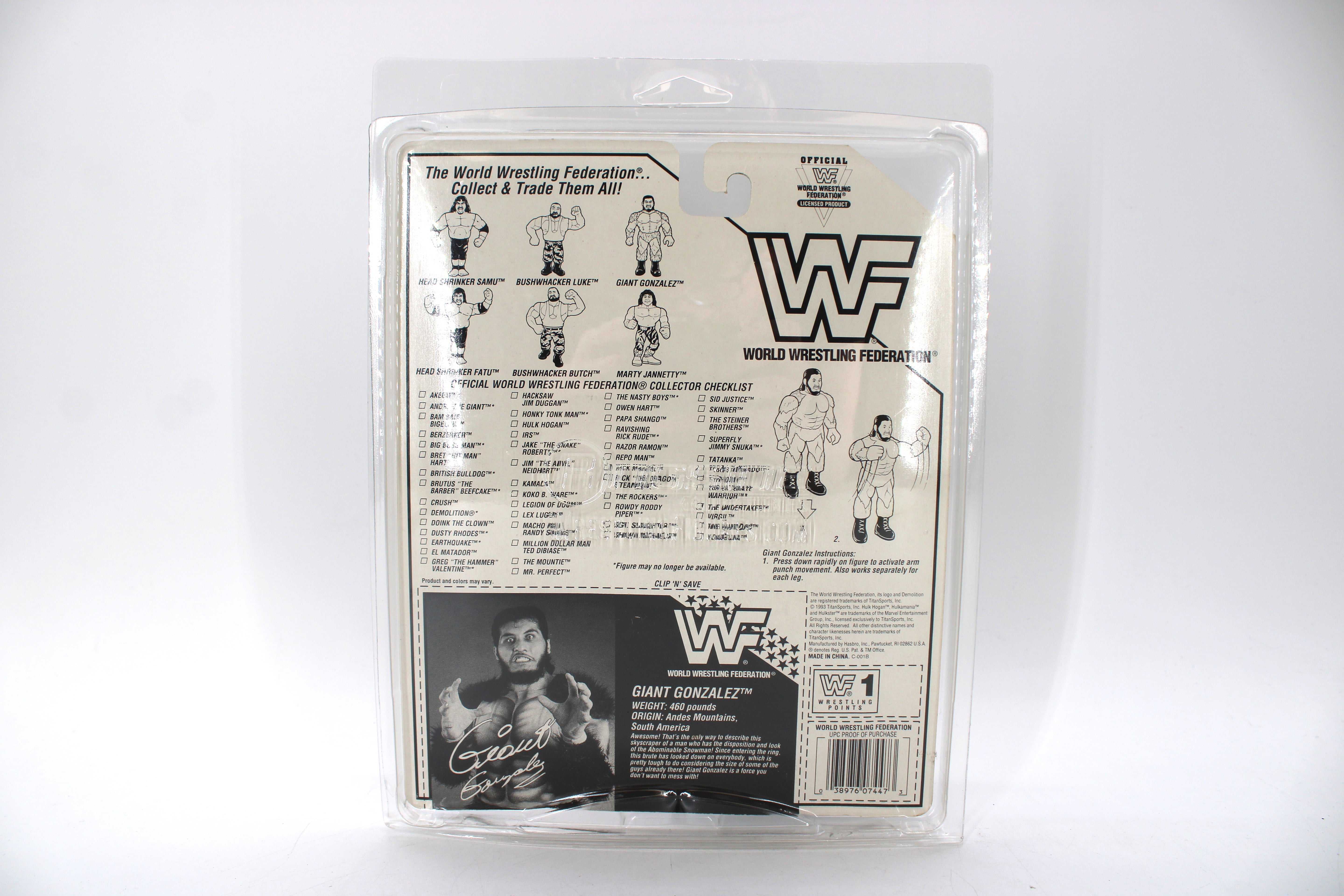 WWF Giant Gonzalez Action Figure (1993)