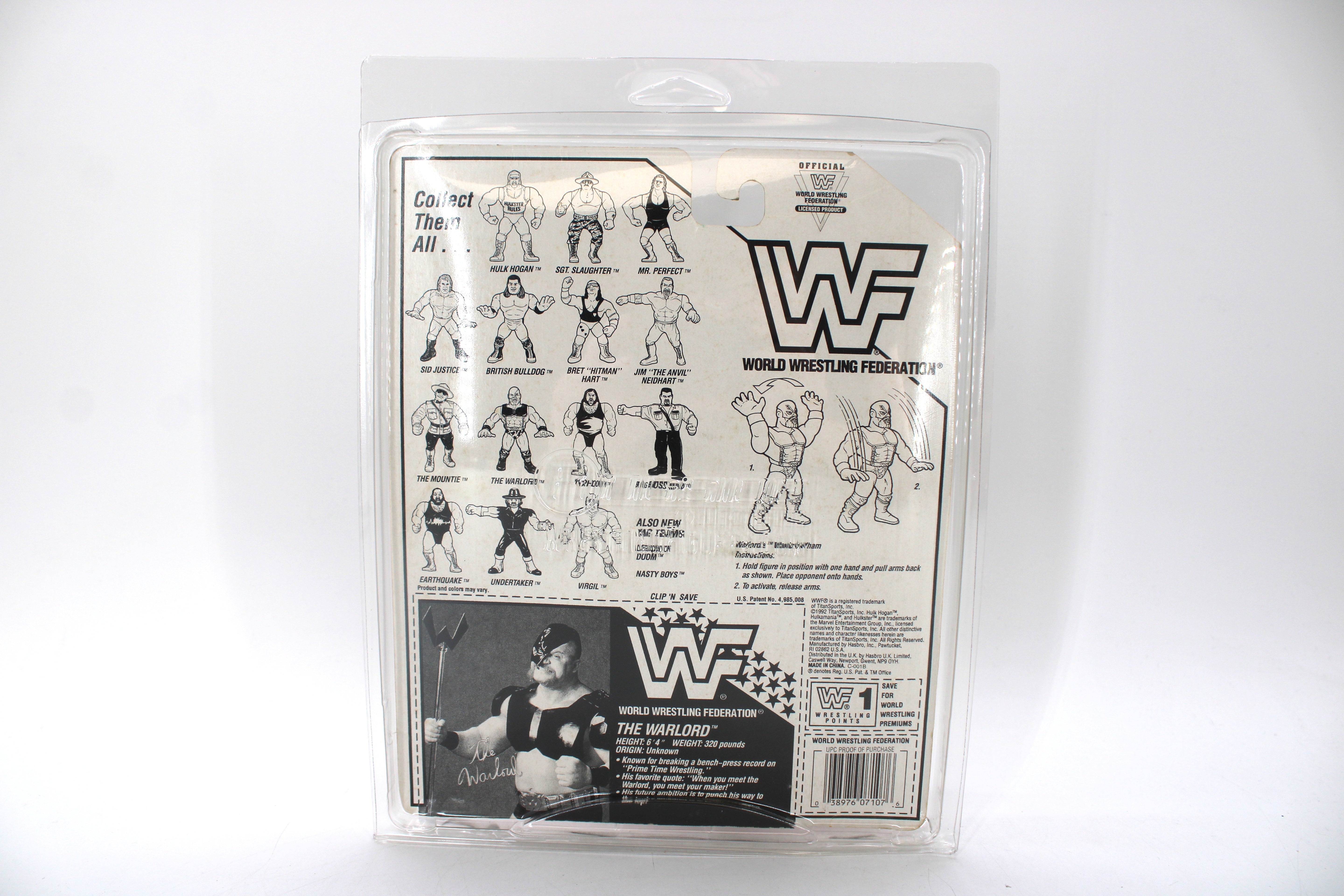 WWF The Warlord Action Figure (1992)