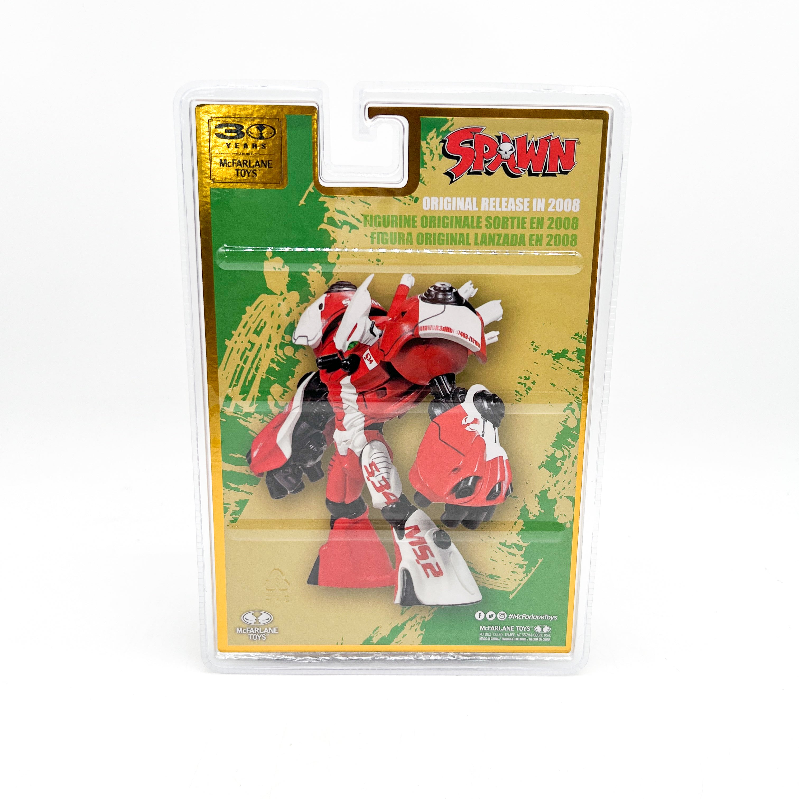 Spawn Robot Wars Spawn Action Figure (Platinum Edition)