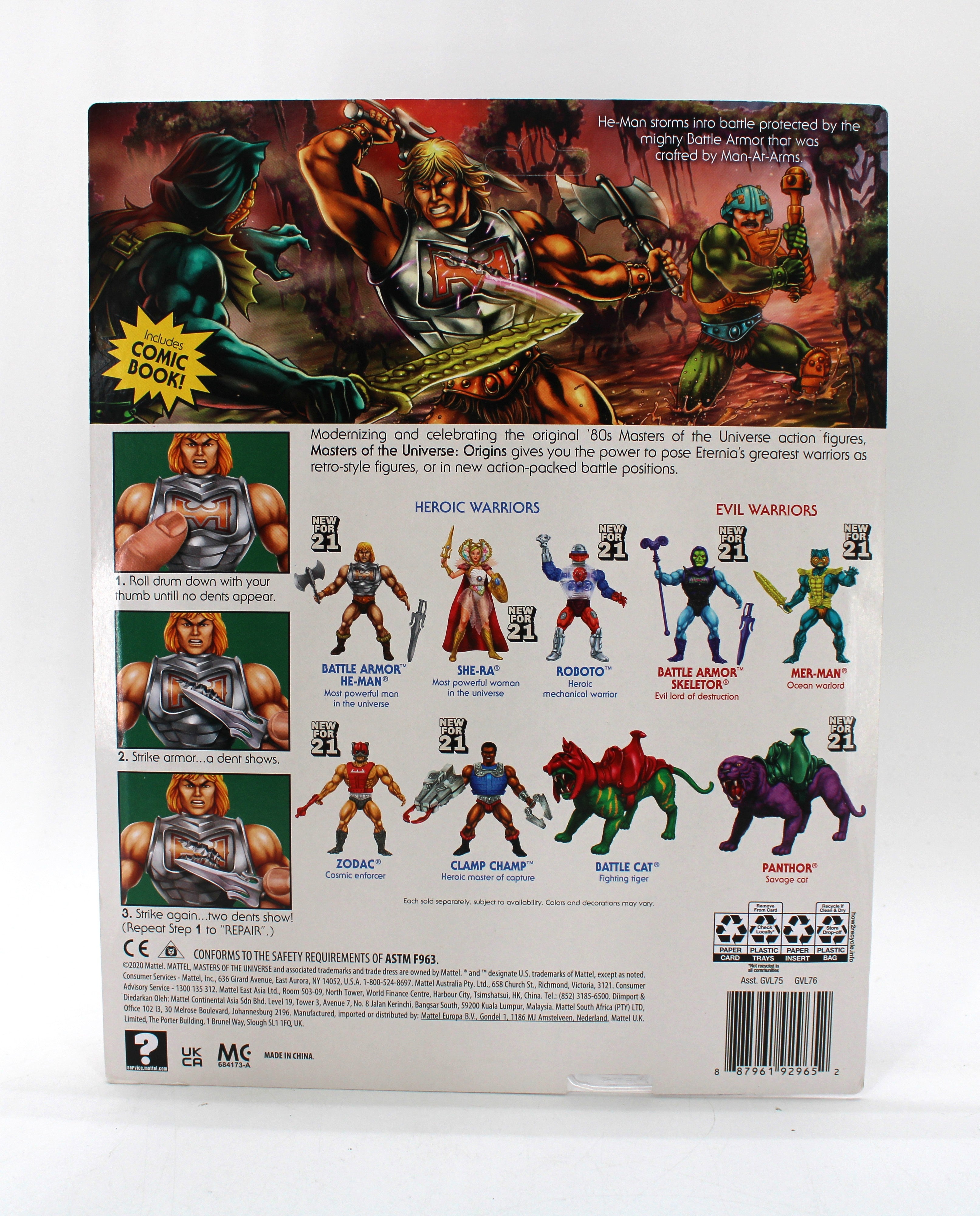 Masters of the Universe Battle Armor He-Man Action Figure (2020)