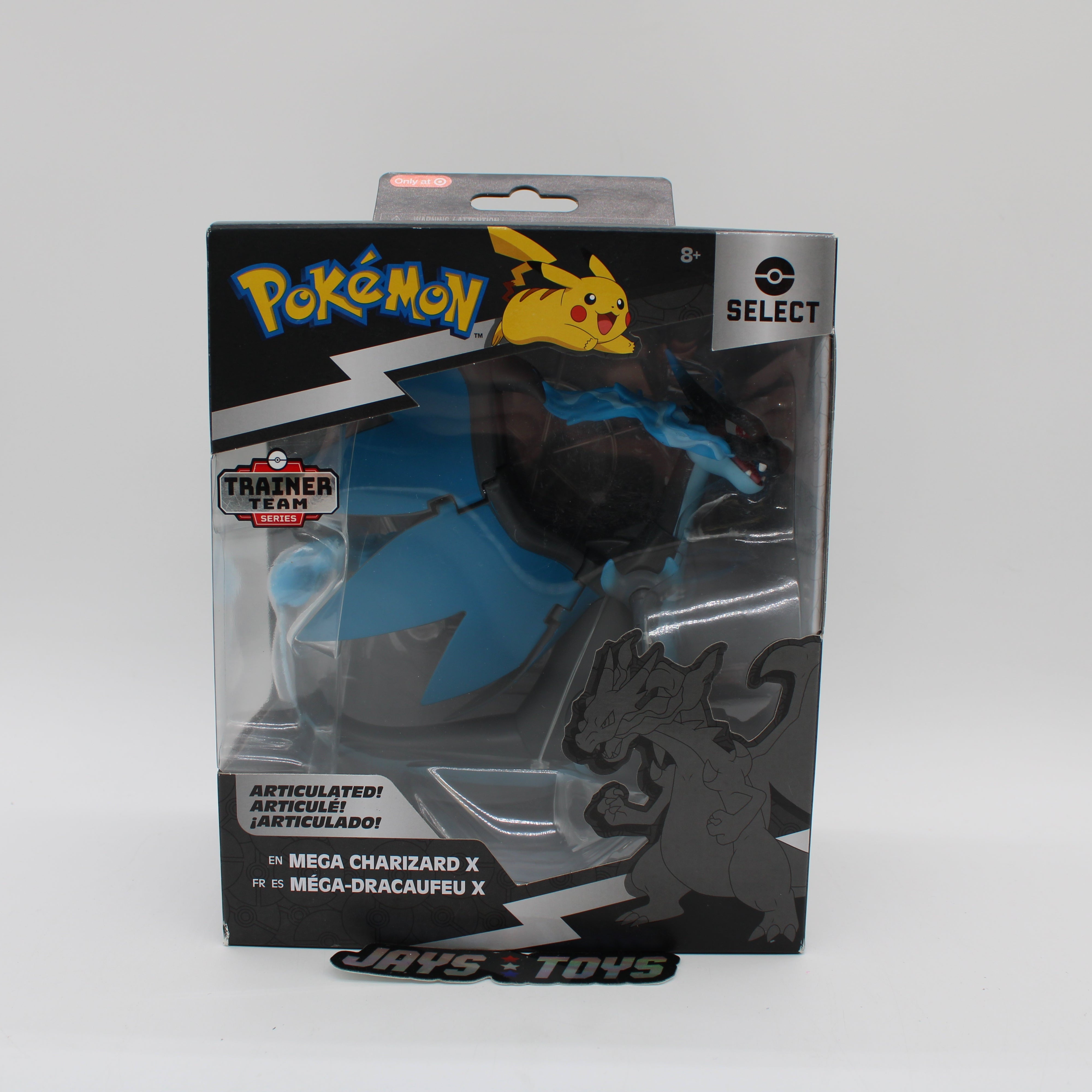 Mega Charizard X Pokémon Trainer Team Series Action Figure
