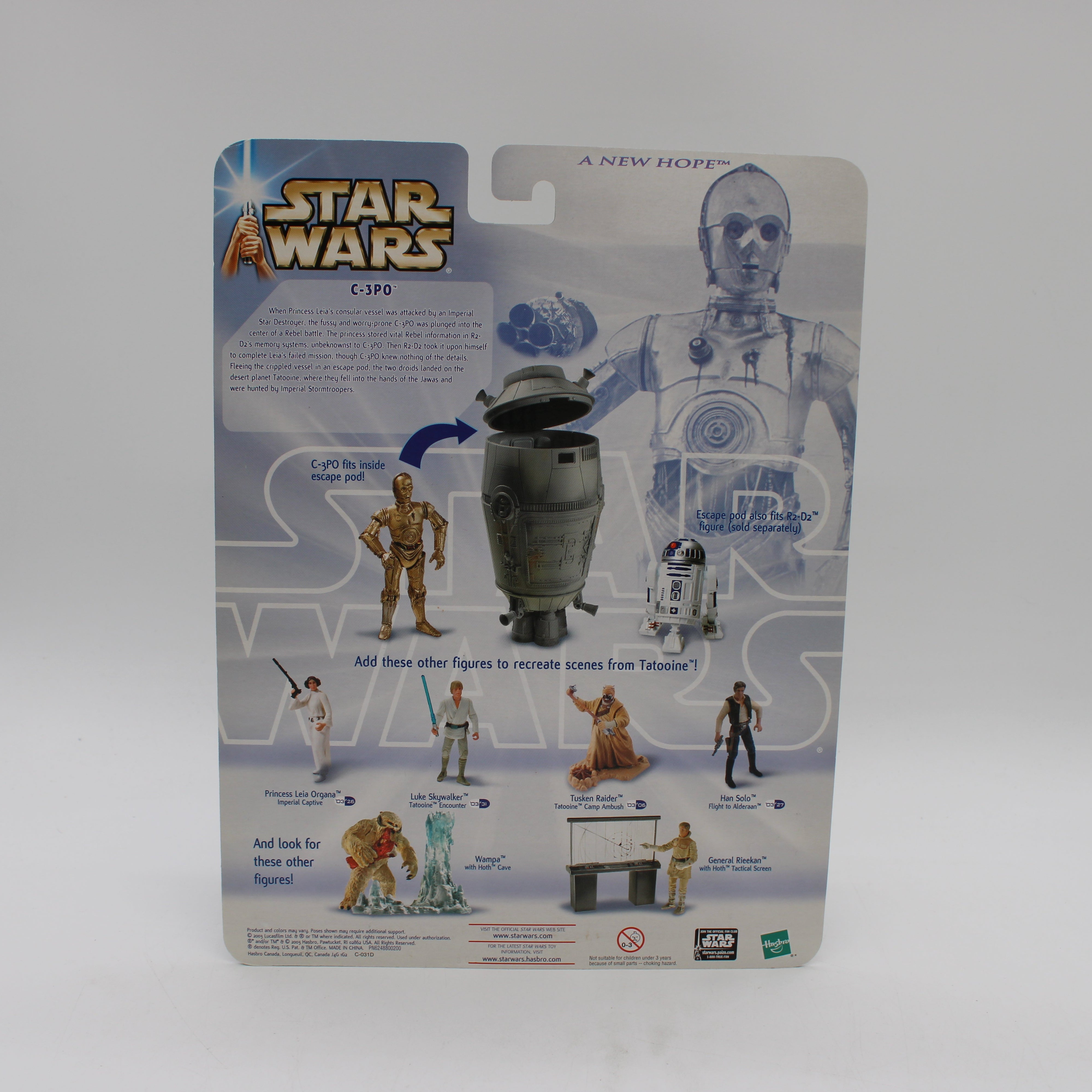 C-3PO with Escape Pod Star Wars A New Hope Action Figure